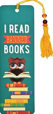 Beaded Bookmark I Read Banned Books