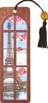 Beaded Bookmark Springtime In Paris