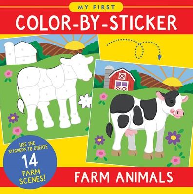 Color-by-Sticker - Farm Animals