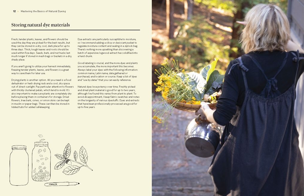 The Natural Dye Handbook: A comprehensive guide to dyeing with plants for beginners and beyond