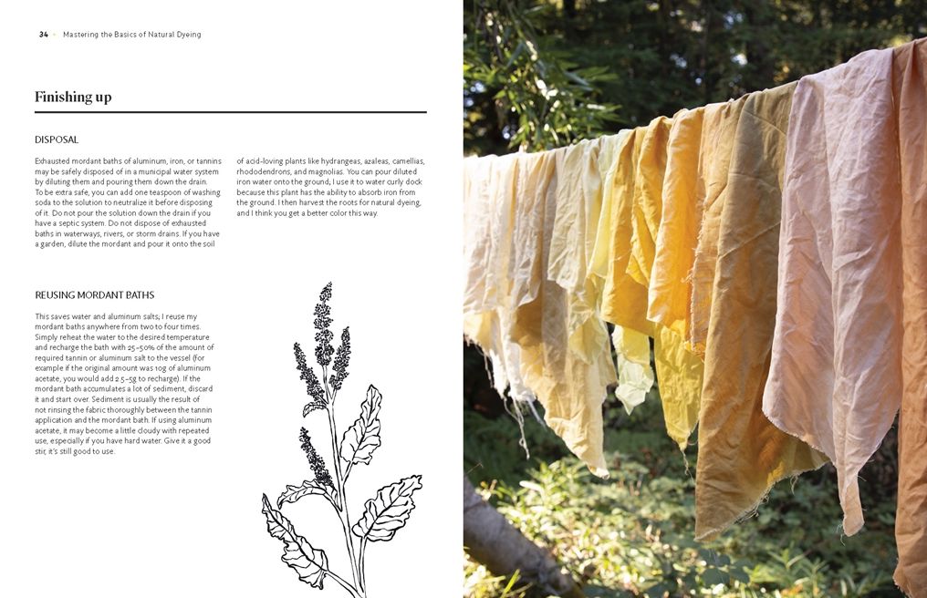 The Natural Dye Handbook: A comprehensive guide to dyeing with plants for beginners and beyond