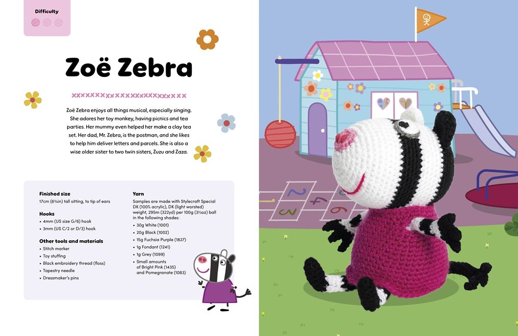 Crochet Peppa Pig: Over 20 adorable amigurumi toy patterns for hours of fun!