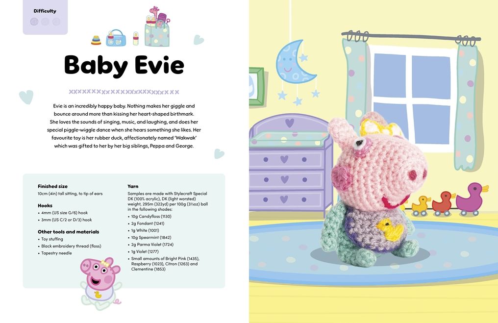Crochet Peppa Pig: Over 20 adorable amigurumi toy patterns for hours of fun!