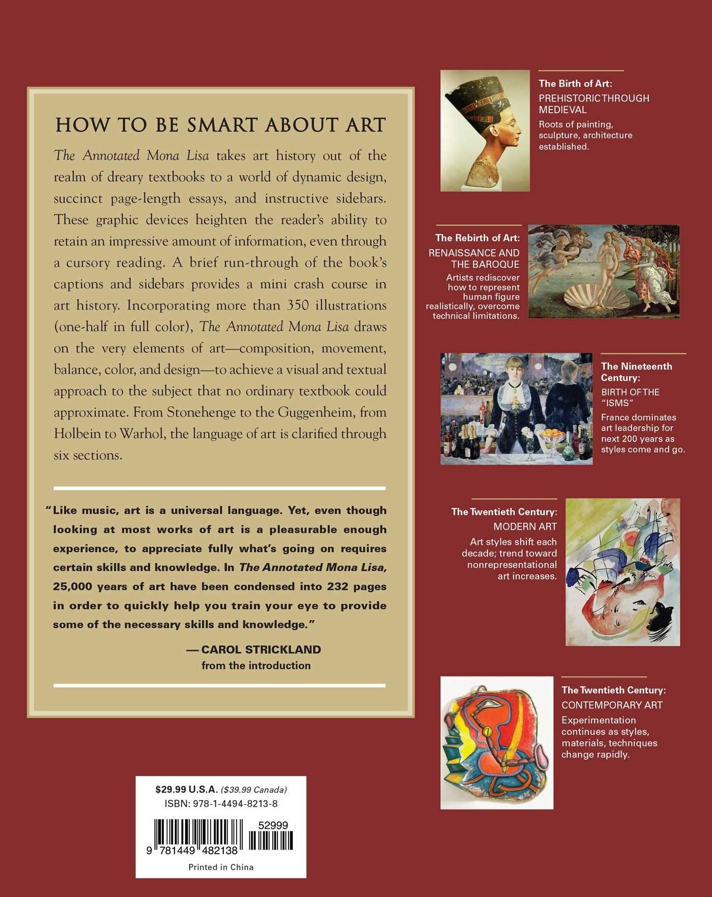 The Annotated Mona Lisa, Third Edition: A Crash Course in Art History from Prehistoric to the Present