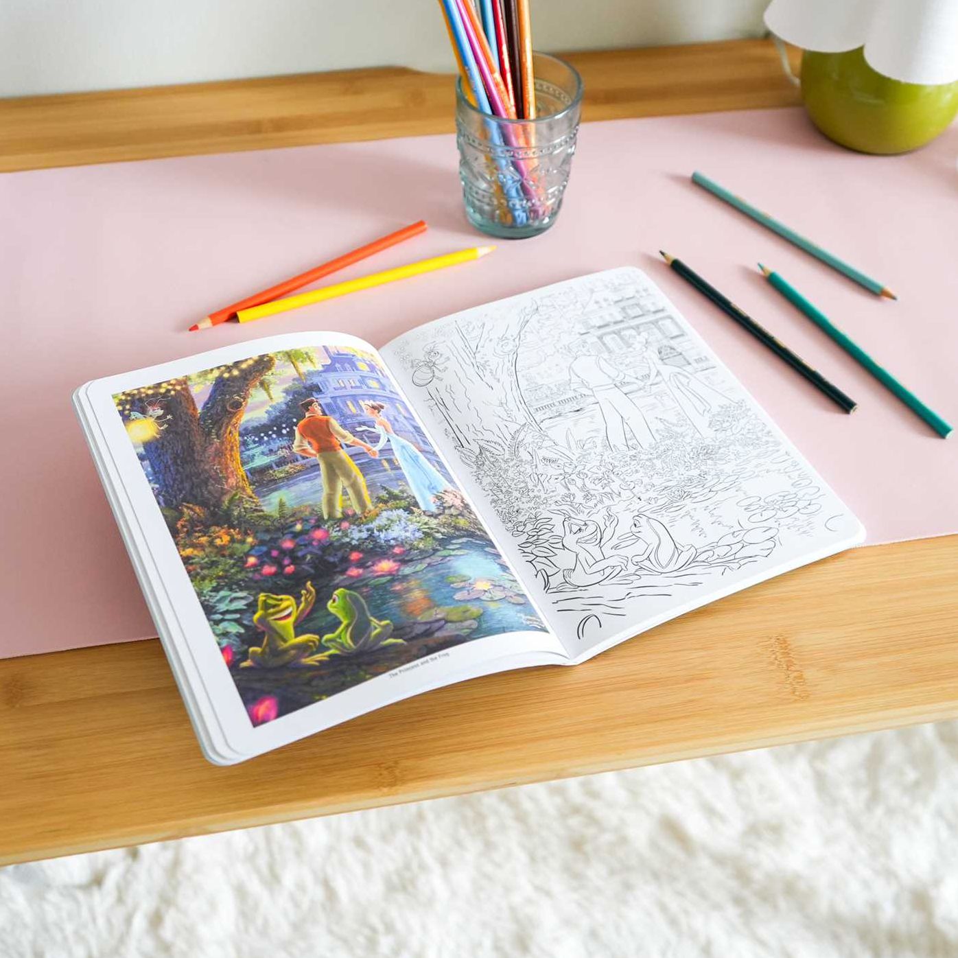 Disney Dreams Collection Thomas Kinkade Studios Coloring Book