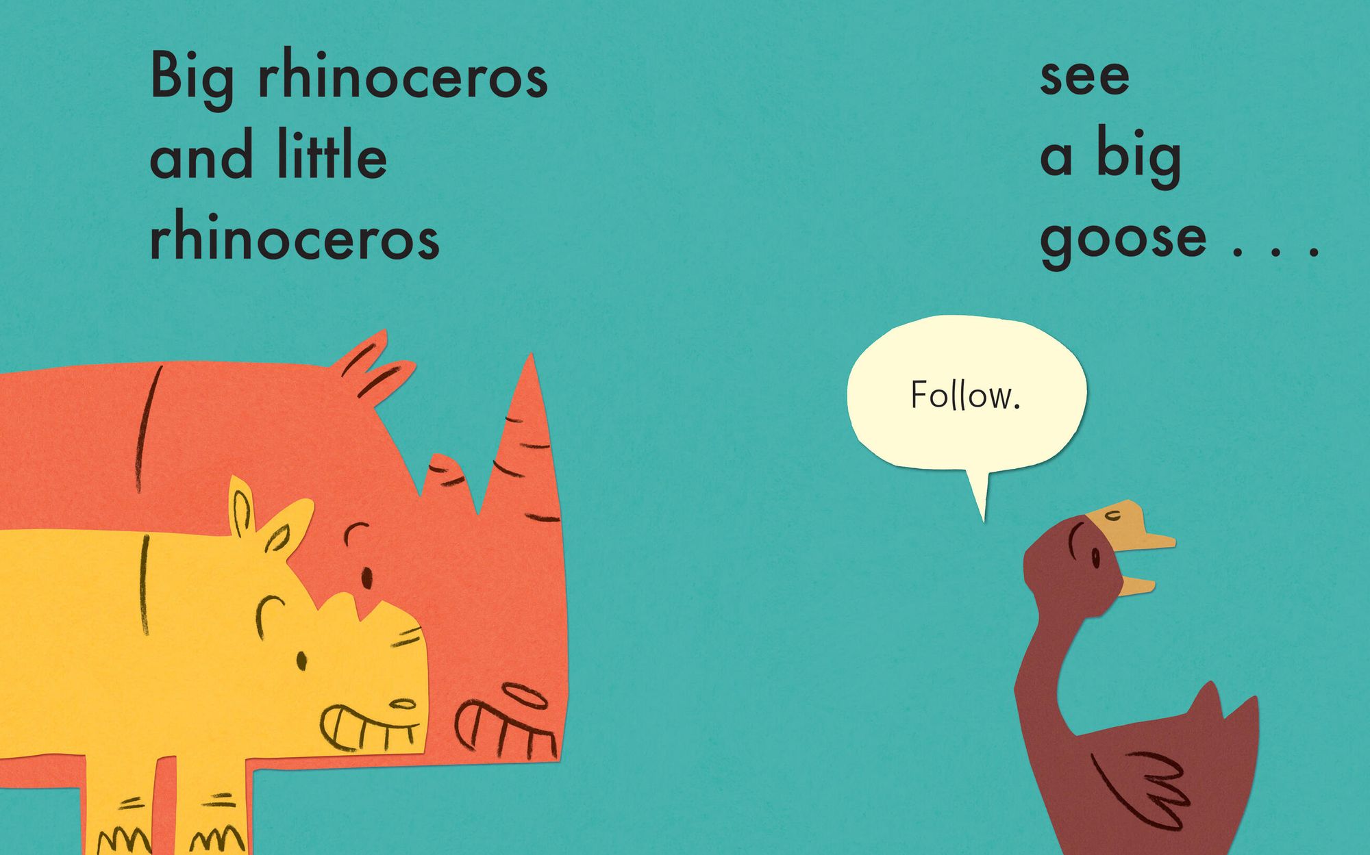 Big Rhinoceros, Little Rhinoceros