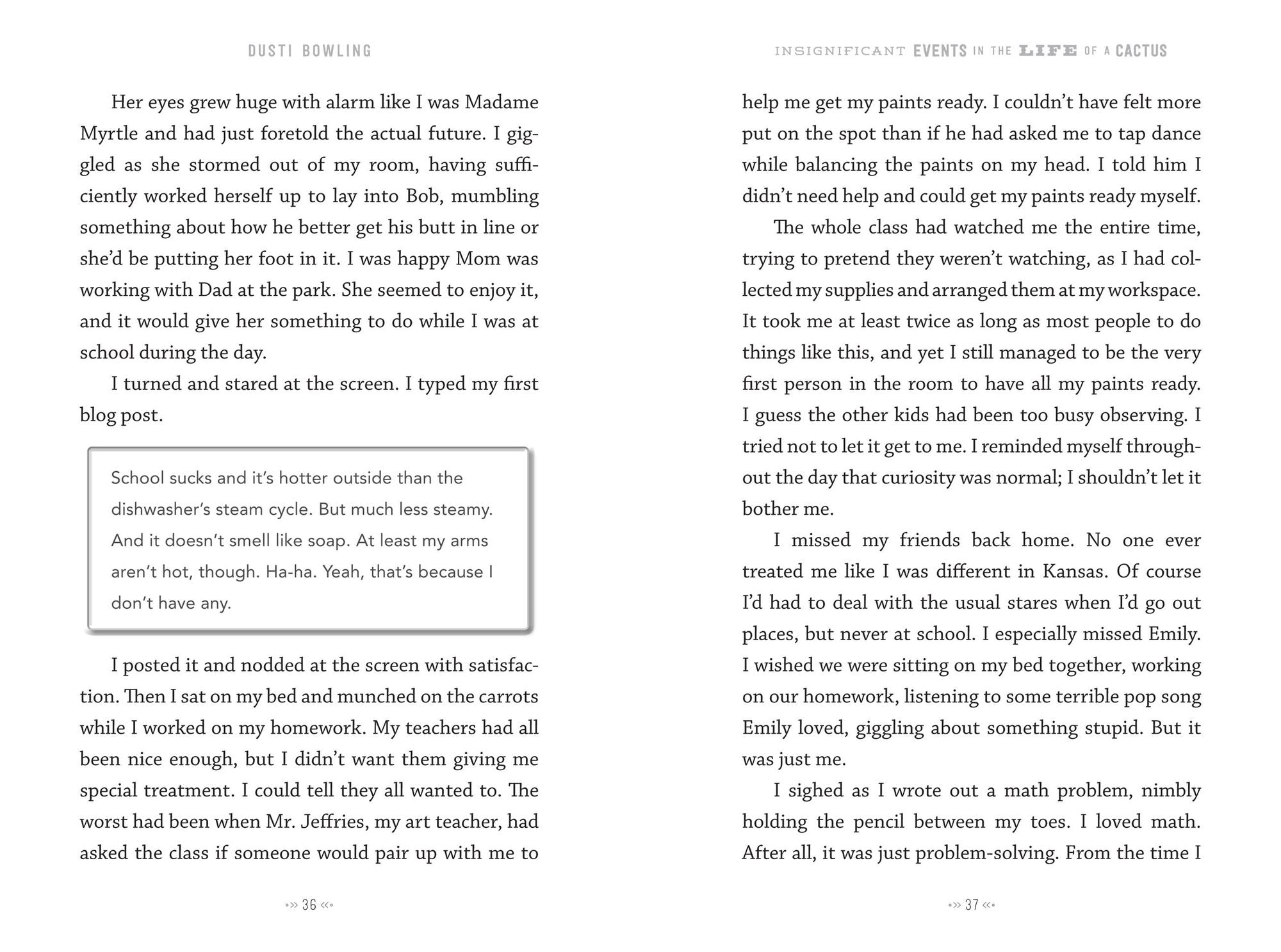 Insignificant Events in the Life of a Cactus (Life of a Cactus Series #1)