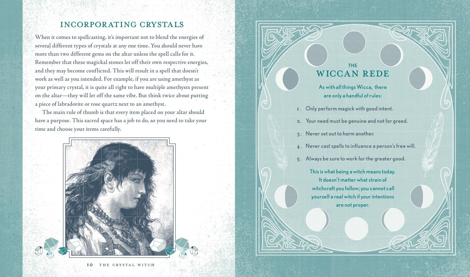 The Crystal Witch: The Magickal Way to Calm and Heal the Body, Mind, and Spirit
