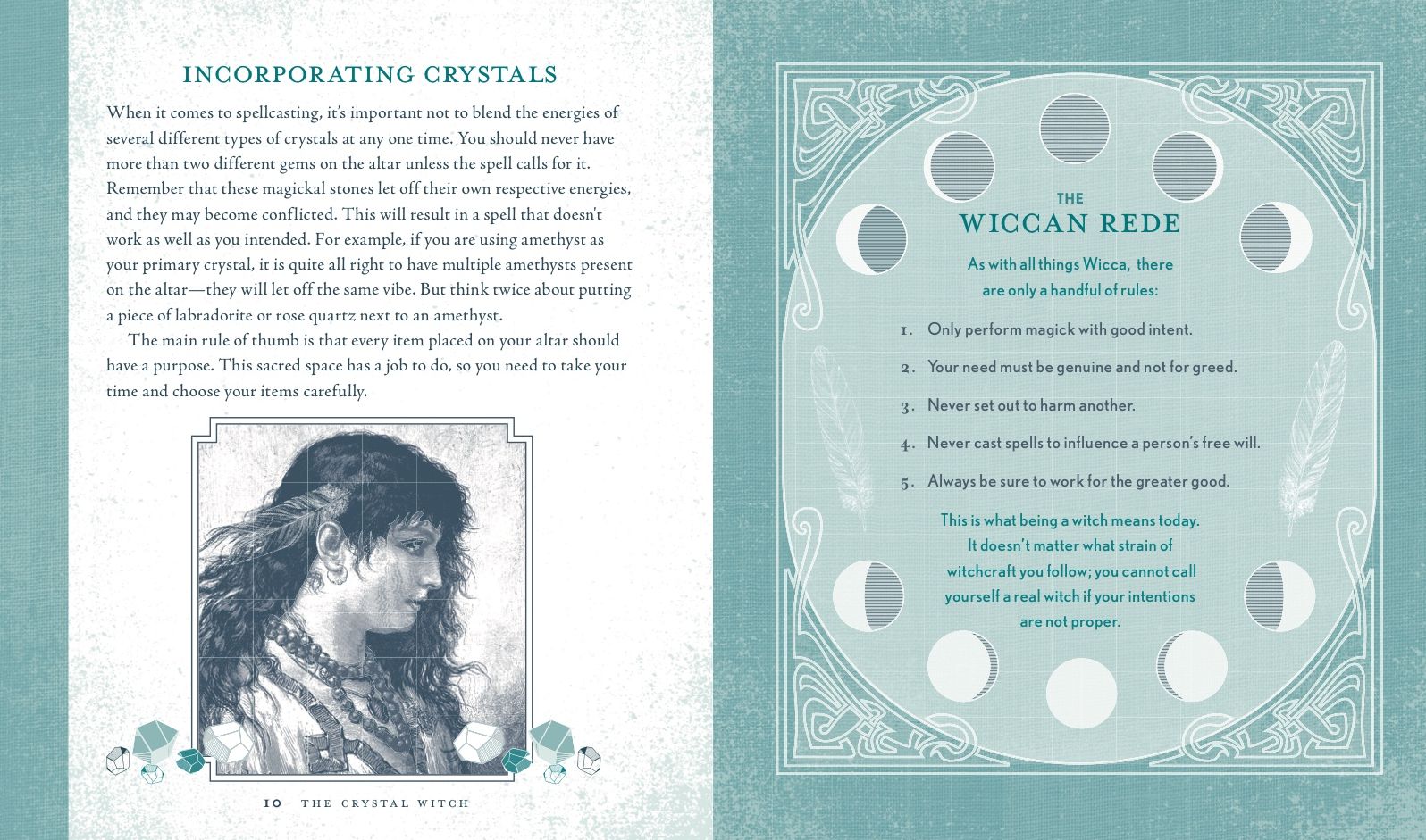 The Crystal Witch: The Magickal Way to Calm and Heal the Body, Mind, and Spirit