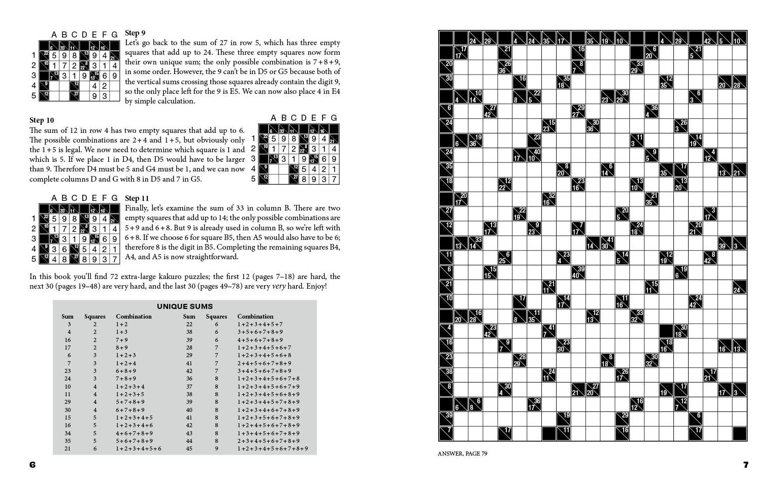 Colossal Kakuro: 72 Massively Mind-Bending Puzzles