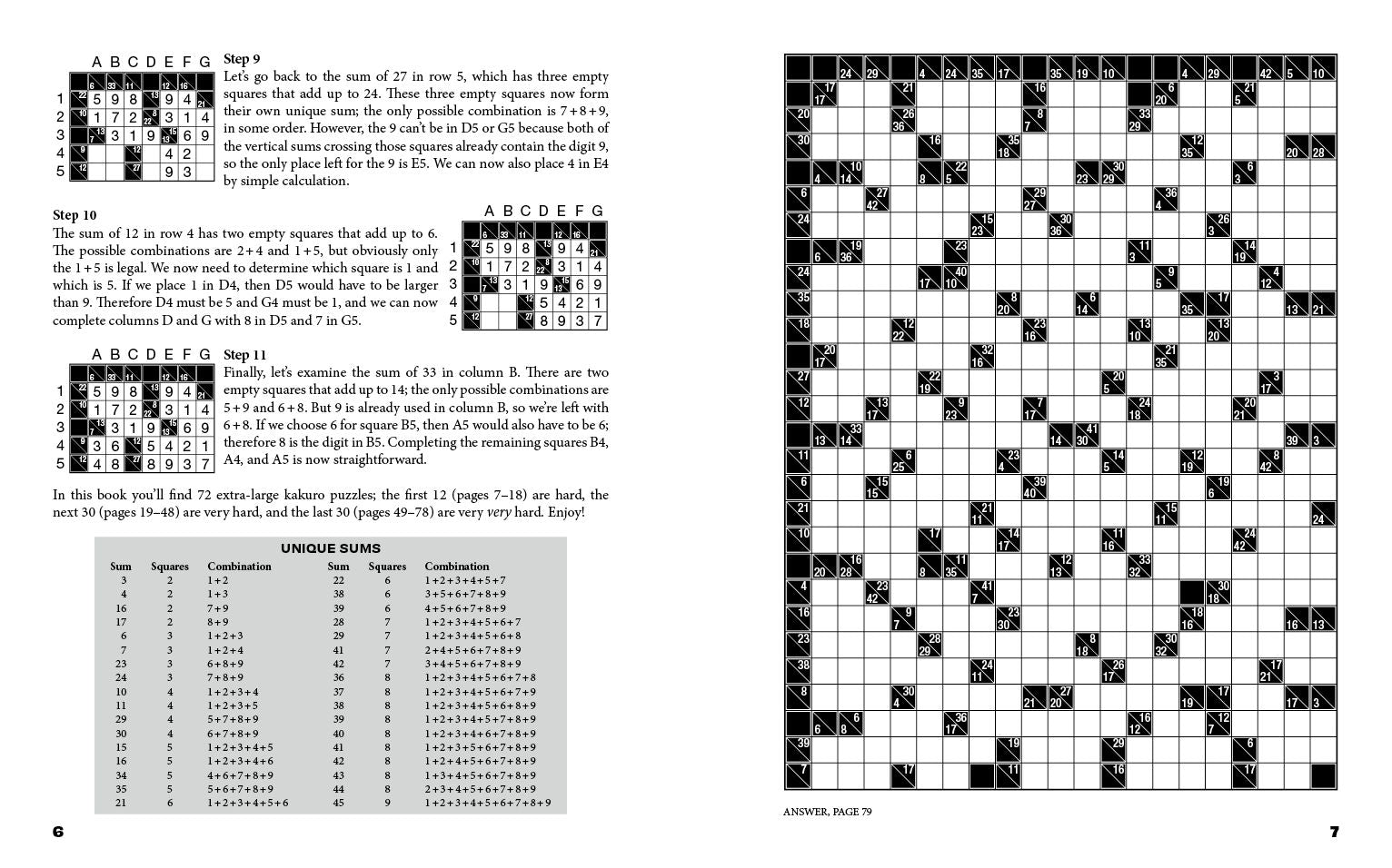 Colossal Kakuro: 72 Massively Mind-Bending Puzzles