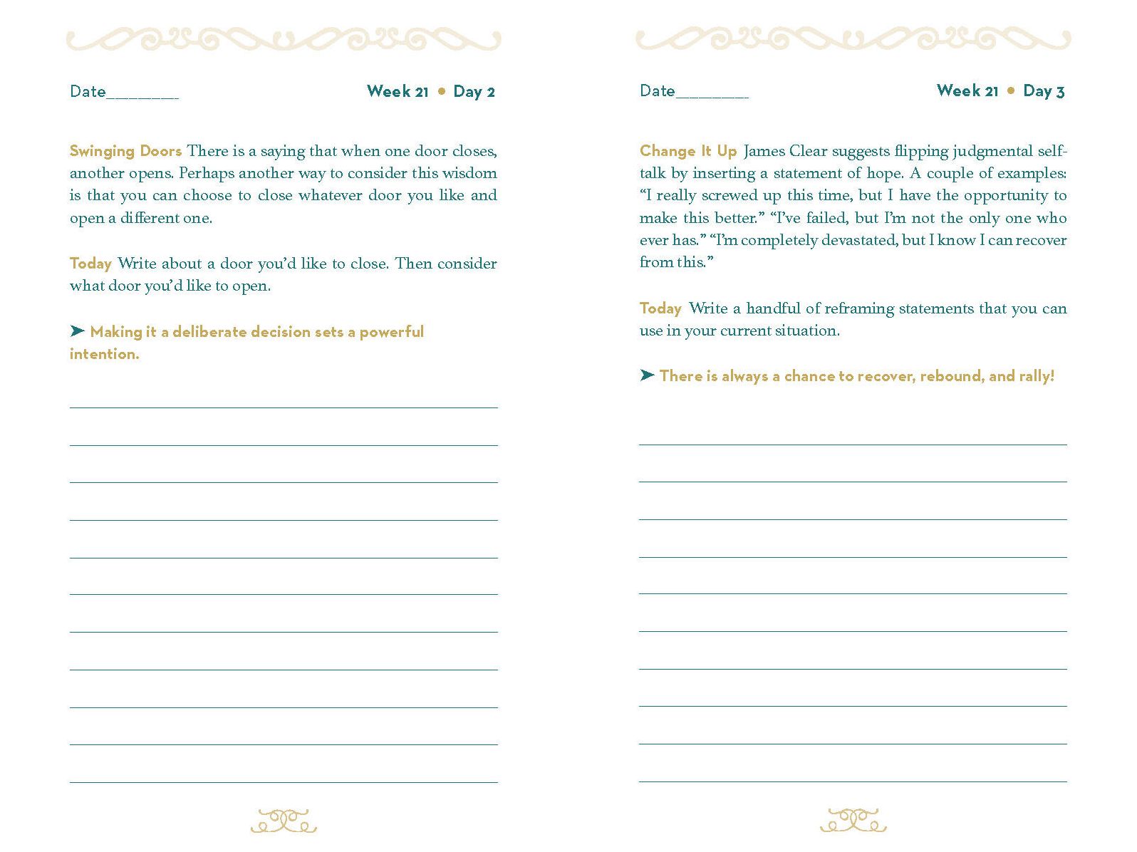 Resiliency Journal: 5 Minutes a Day toward Strength, Balance, and Inspiration