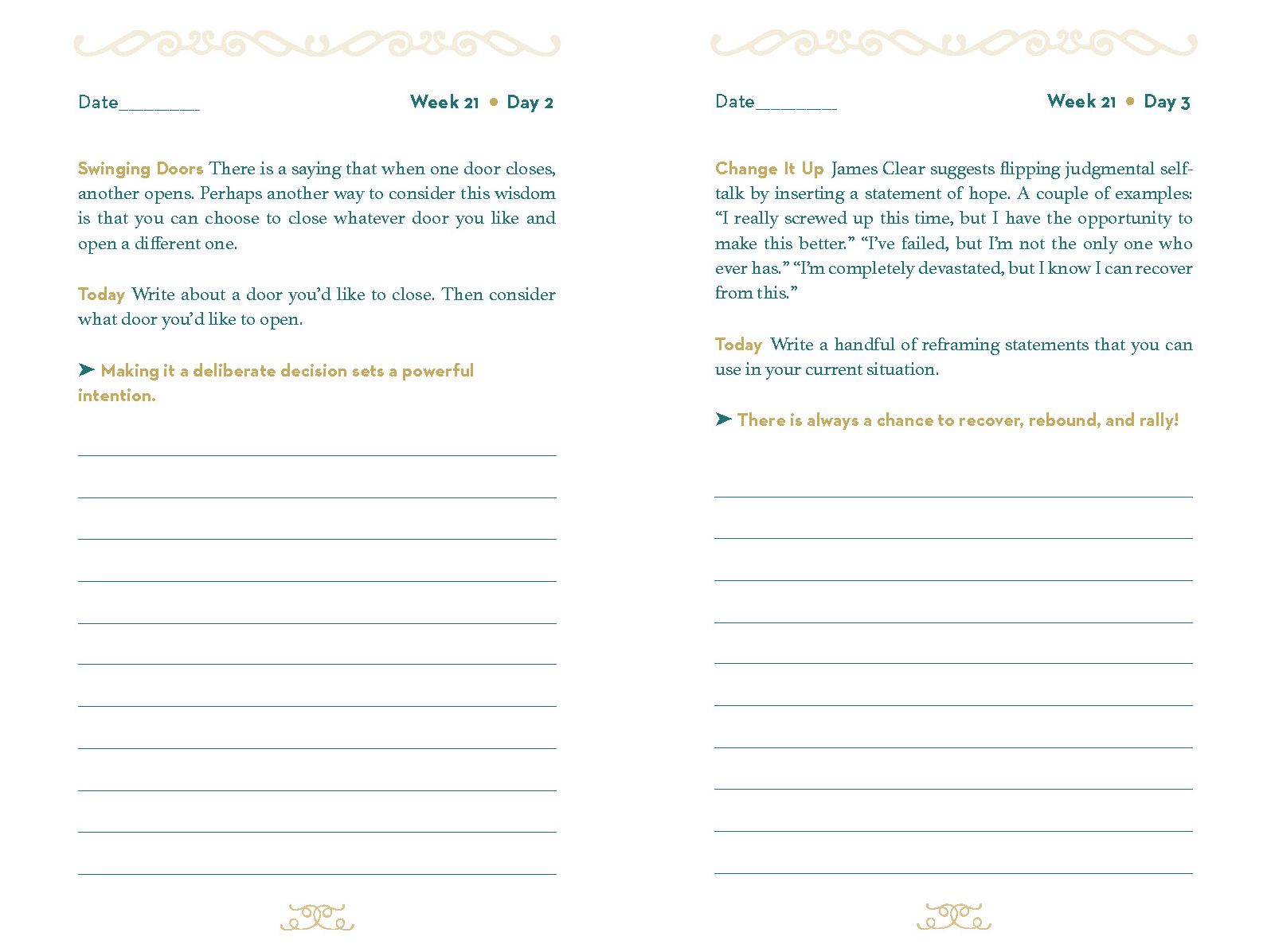 Resiliency Journal: 5 Minutes a Day toward Strength, Balance, and Inspiration