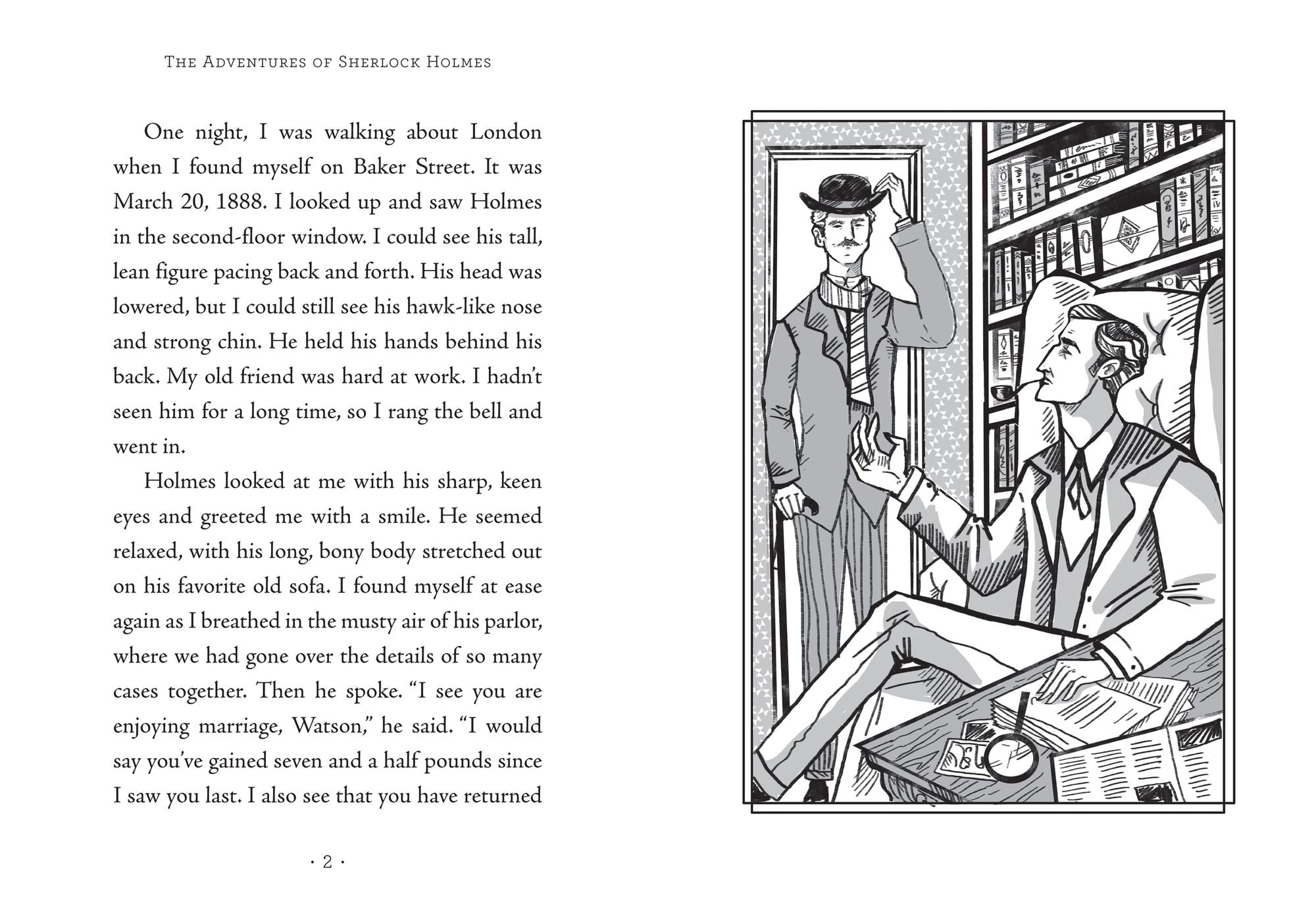 Classic Starts: The Adventures of Sherlock Holmes