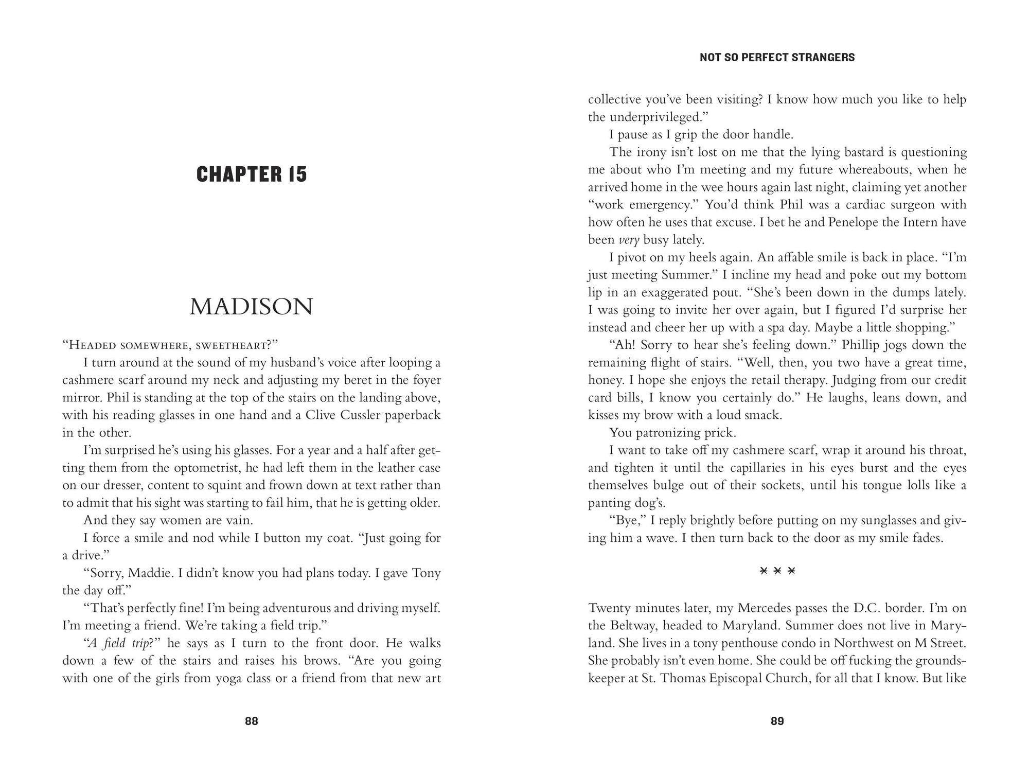 Not So Perfect Strangers: A Thriller