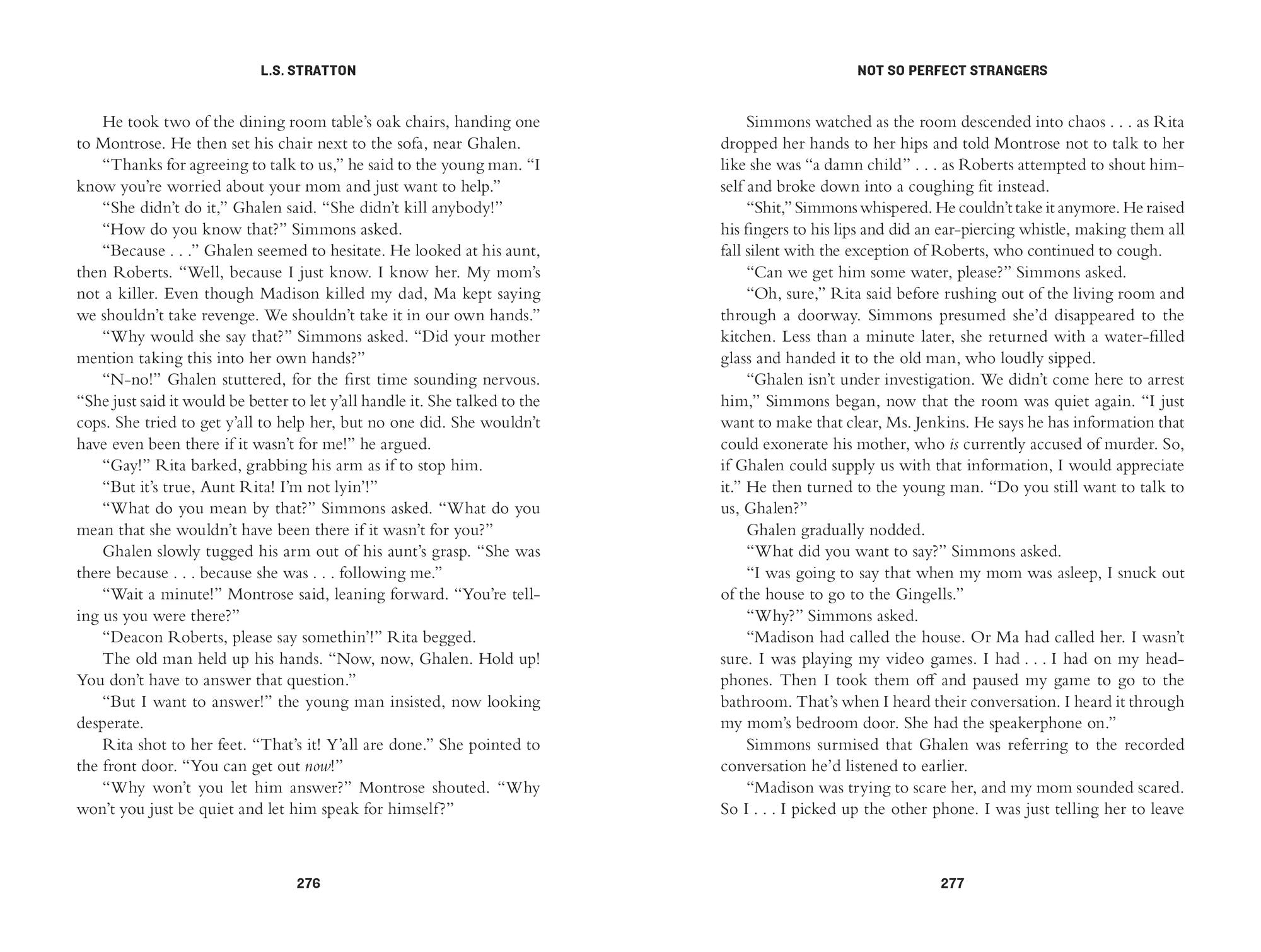 Not So Perfect Strangers: A Thriller