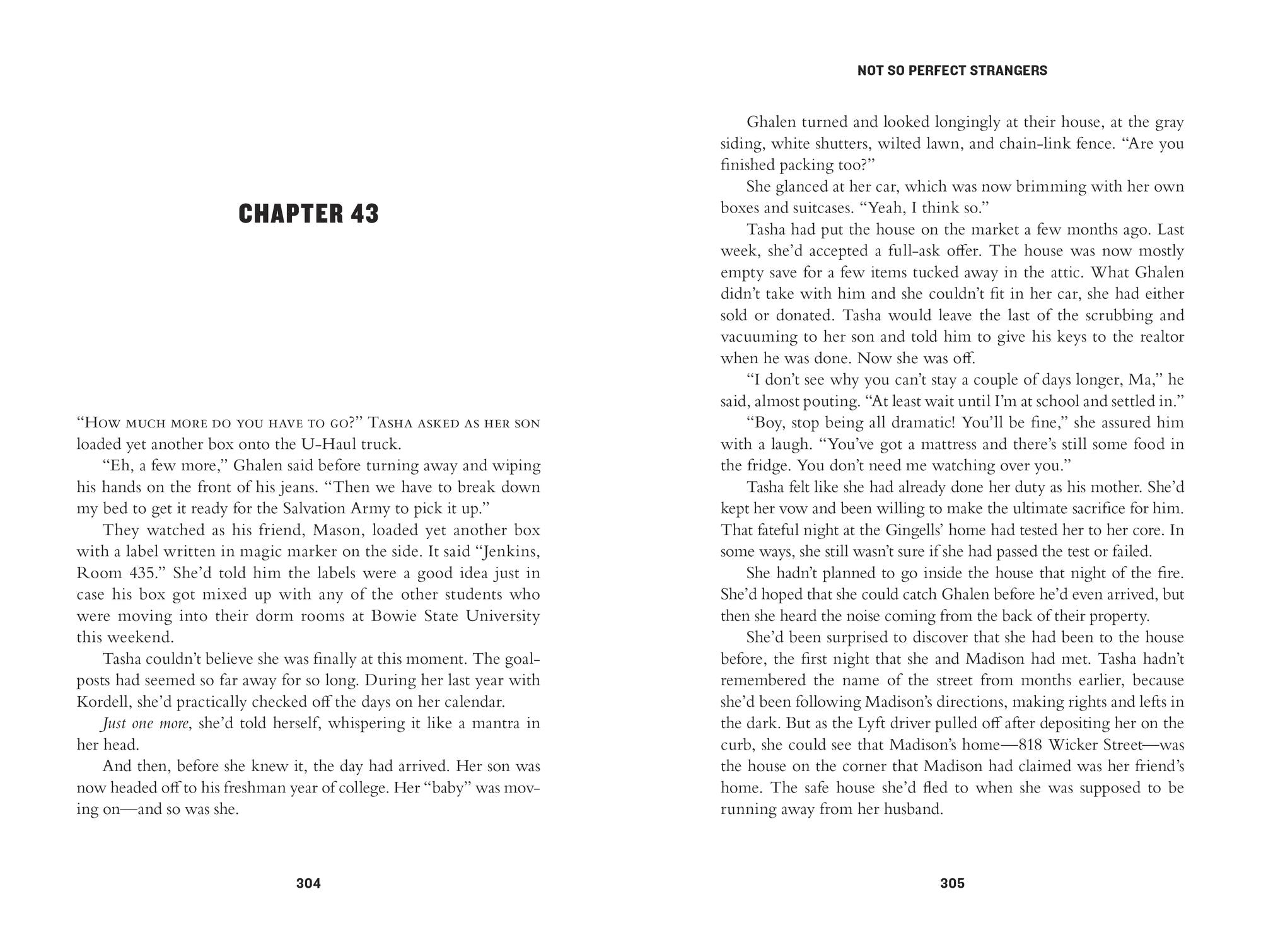 Not So Perfect Strangers: A Thriller