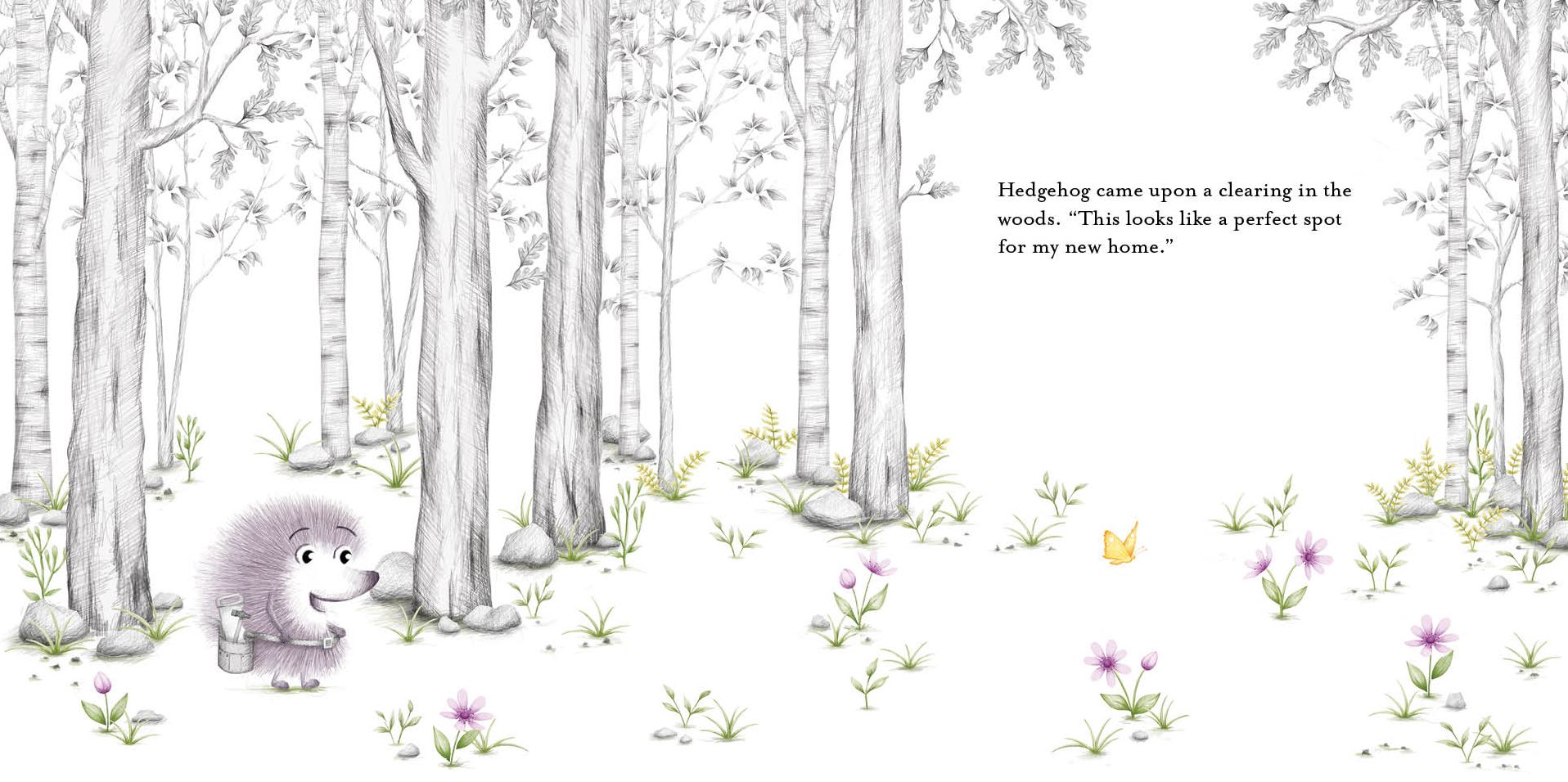 Hedgehog and the Log