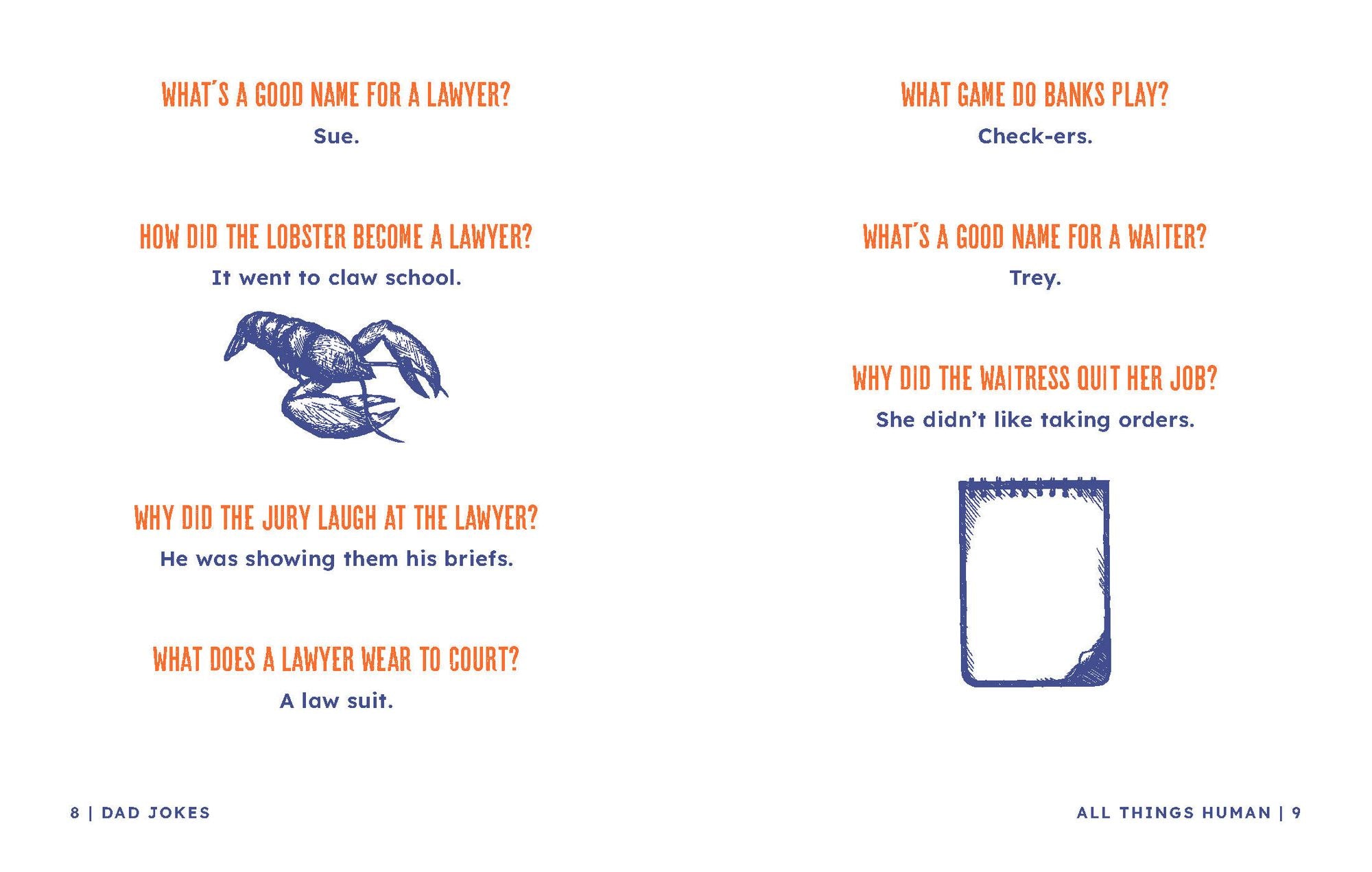 Dad Jokes: Groan-Worthy Quips, Puns, and Almost-Funny Gags