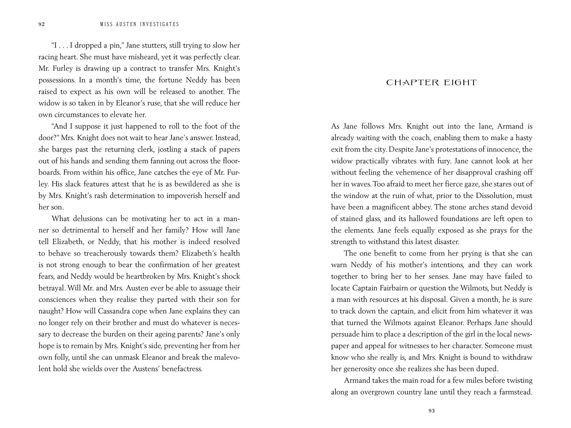 Miss Austen Investigates: A Fortune Most Fatal