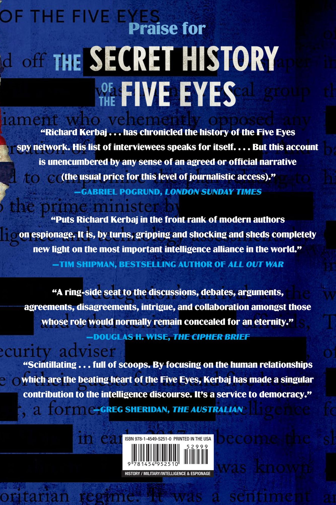 The Secret History of the Five Eyes: The Untold Story of the International Spy Network