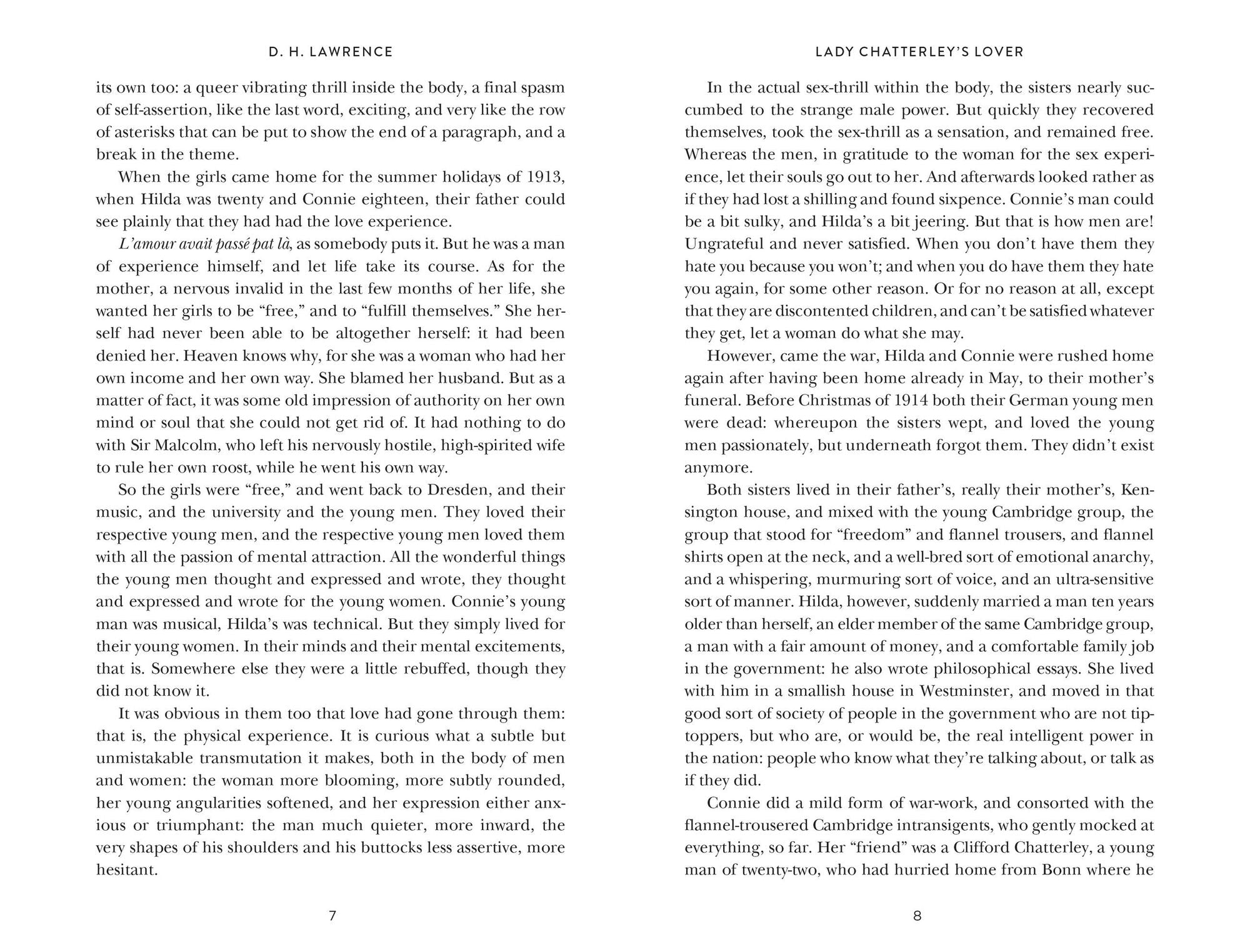 Lady Chatterley's Lover