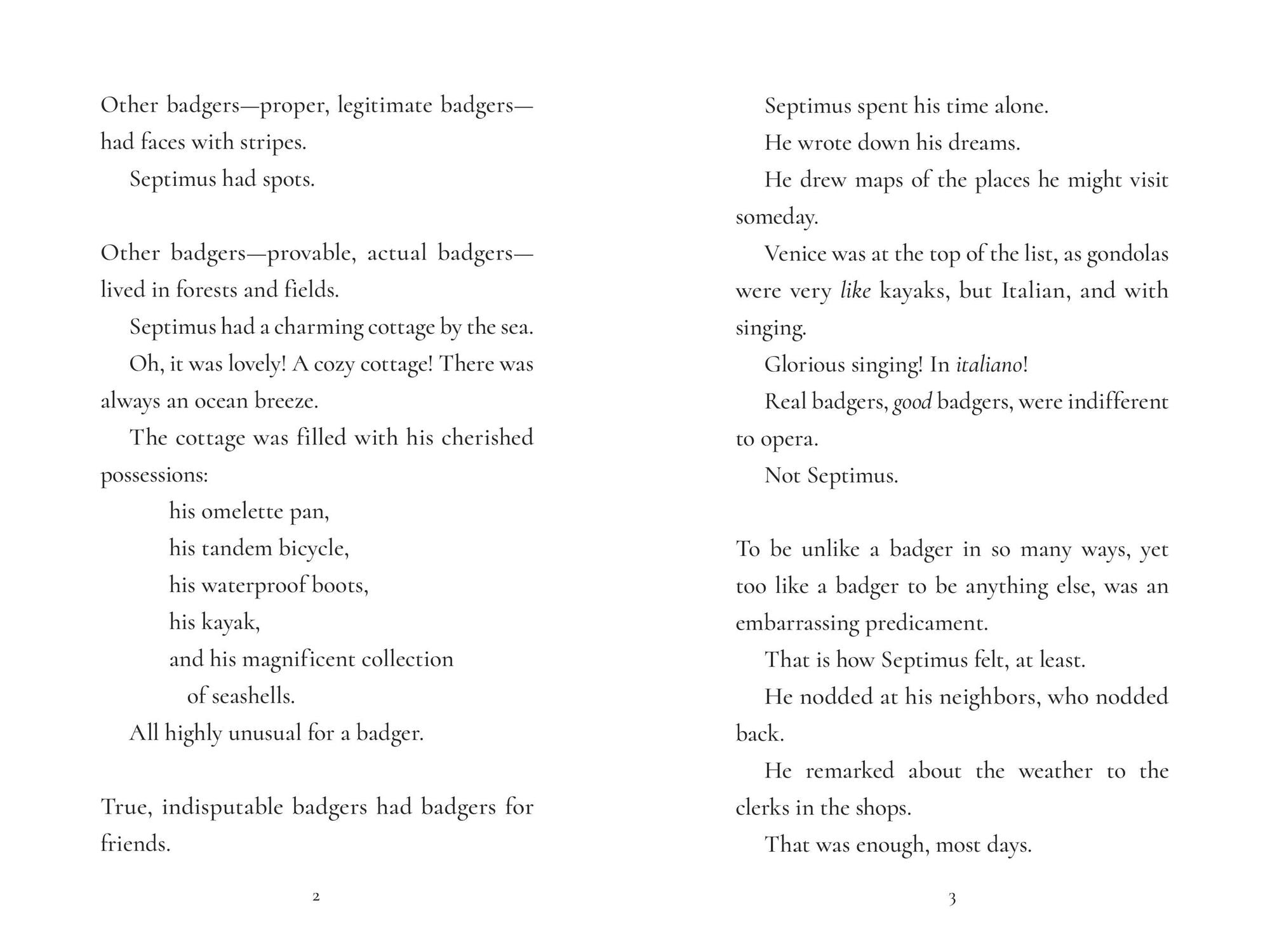 Bad Badger: A Love Story