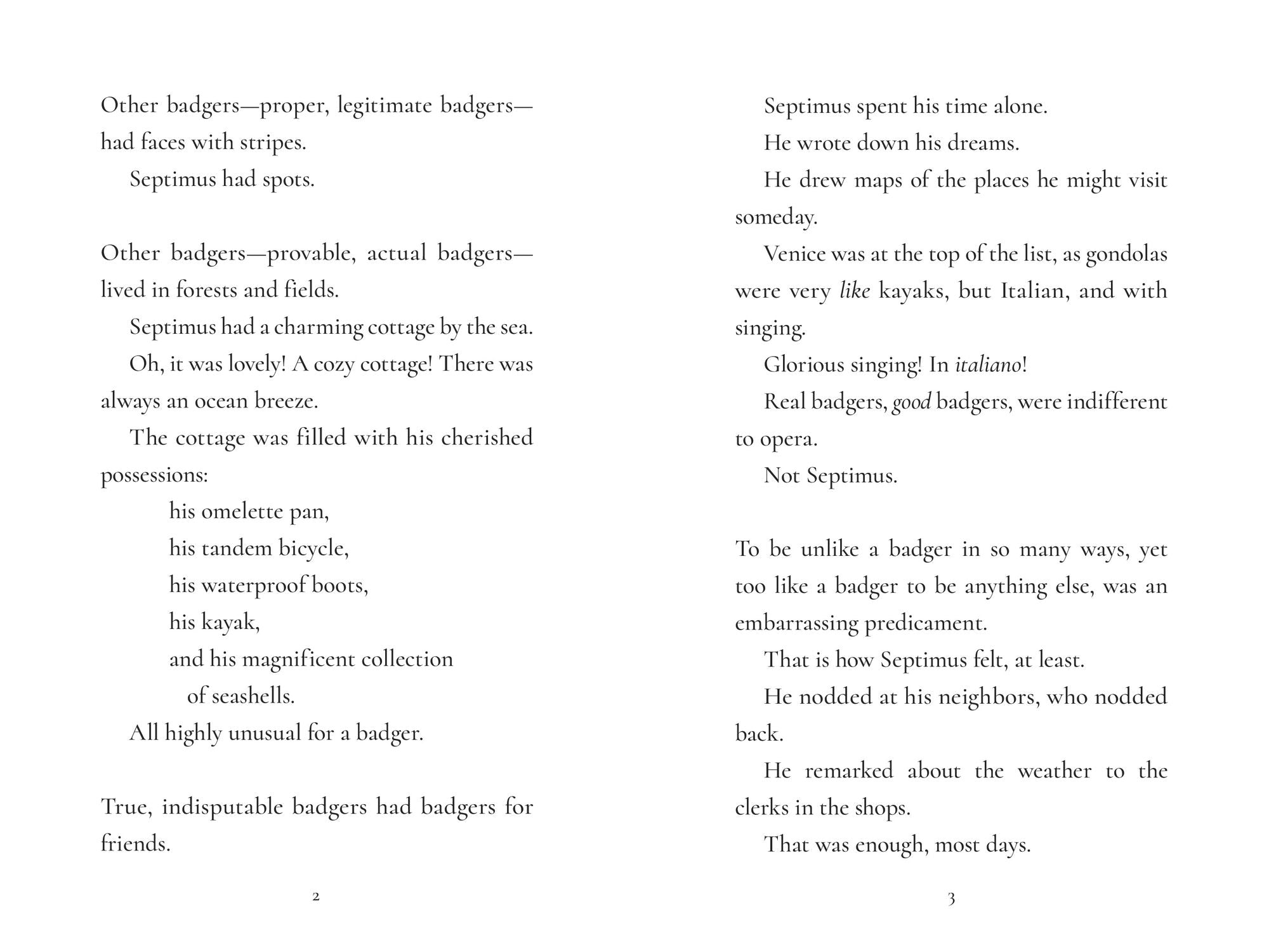 Bad Badger: A Love Story