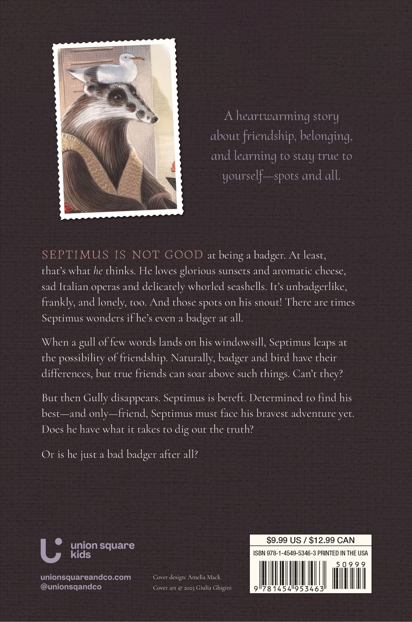 Bad Badger: A Love Story