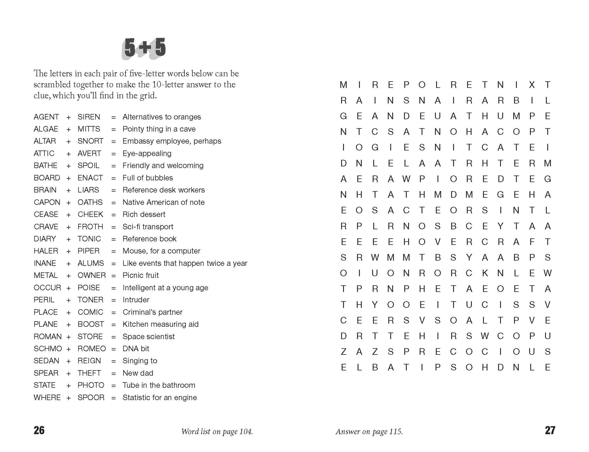 Off-the-Wall Word Searches