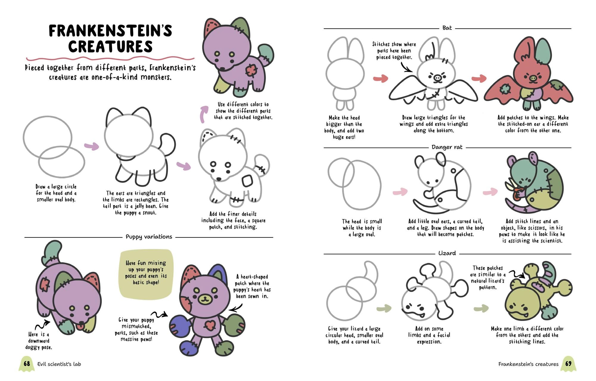 How to Draw Cute Spooky Stuff