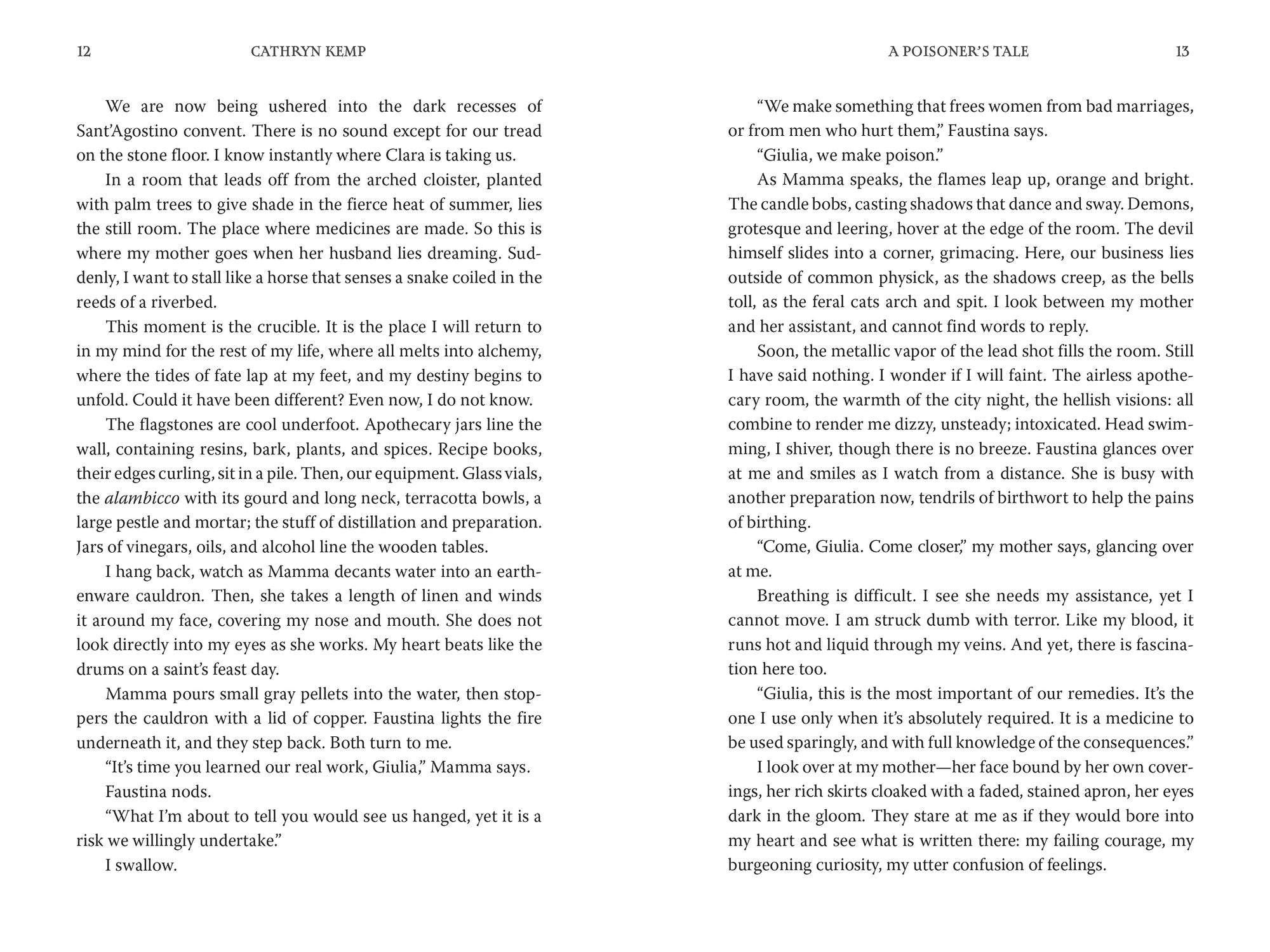 A Poisoner's Tale: A Novel (A Retelling of the Life of Giulia Tofana, Aqua Tofana Poisoner of Rome)