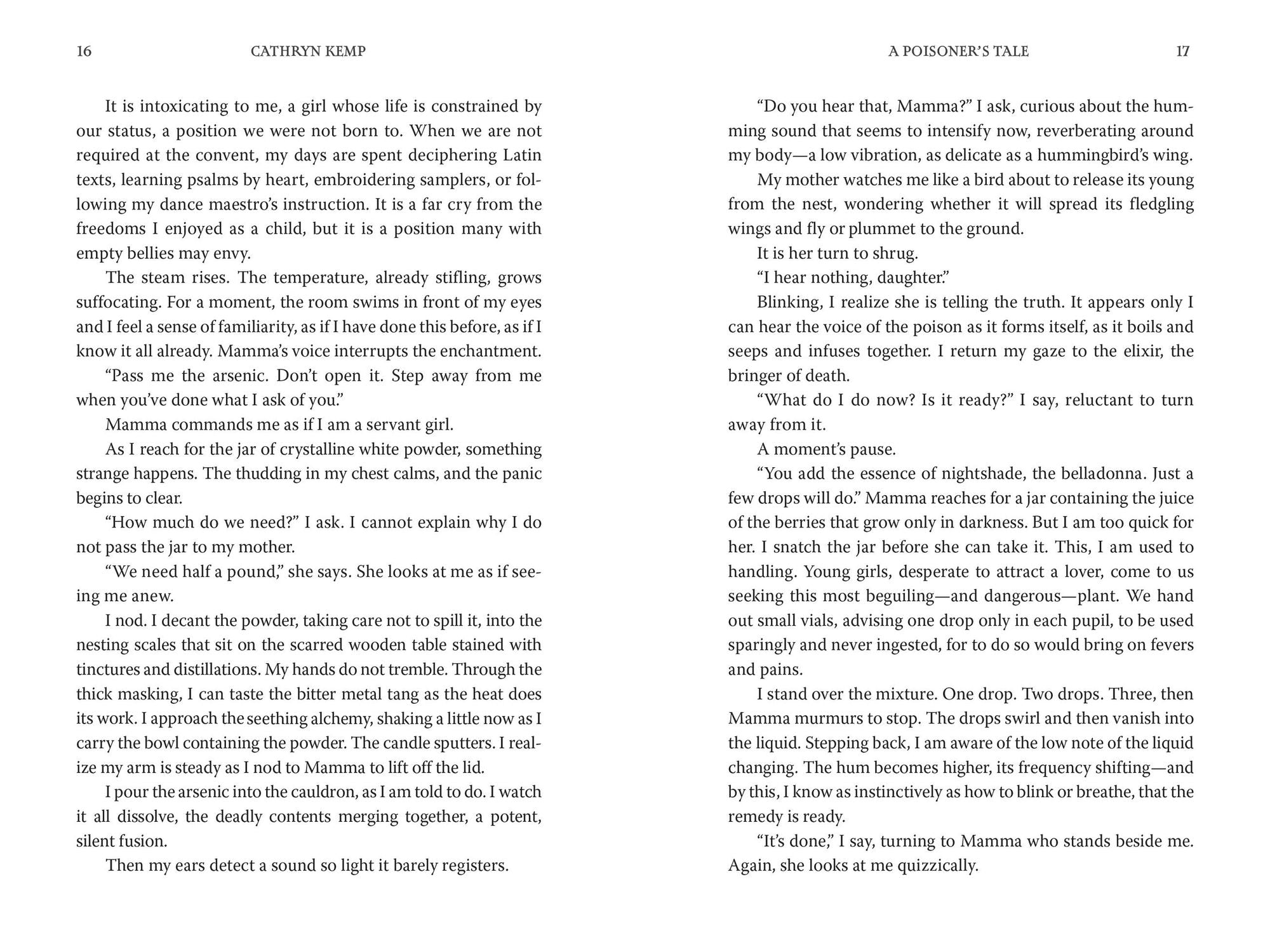 A Poisoner's Tale: A Novel (A Retelling of the Life of Giulia Tofana, Aqua Tofana Poisoner of Rome)