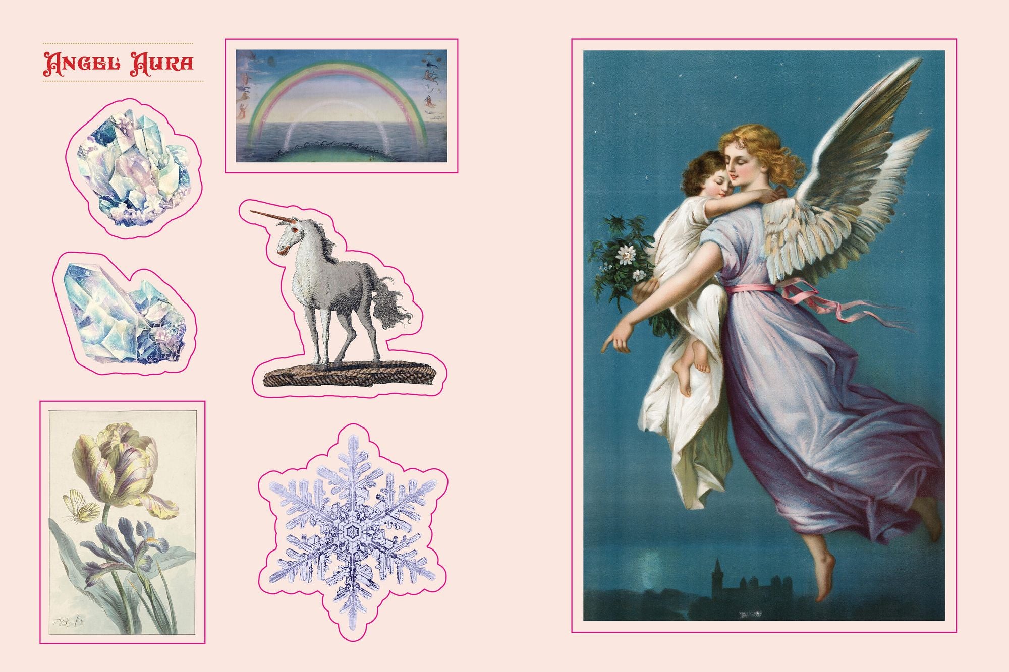 Crystal Sticker Book: More than 400 Magickal & Mystical Stickers