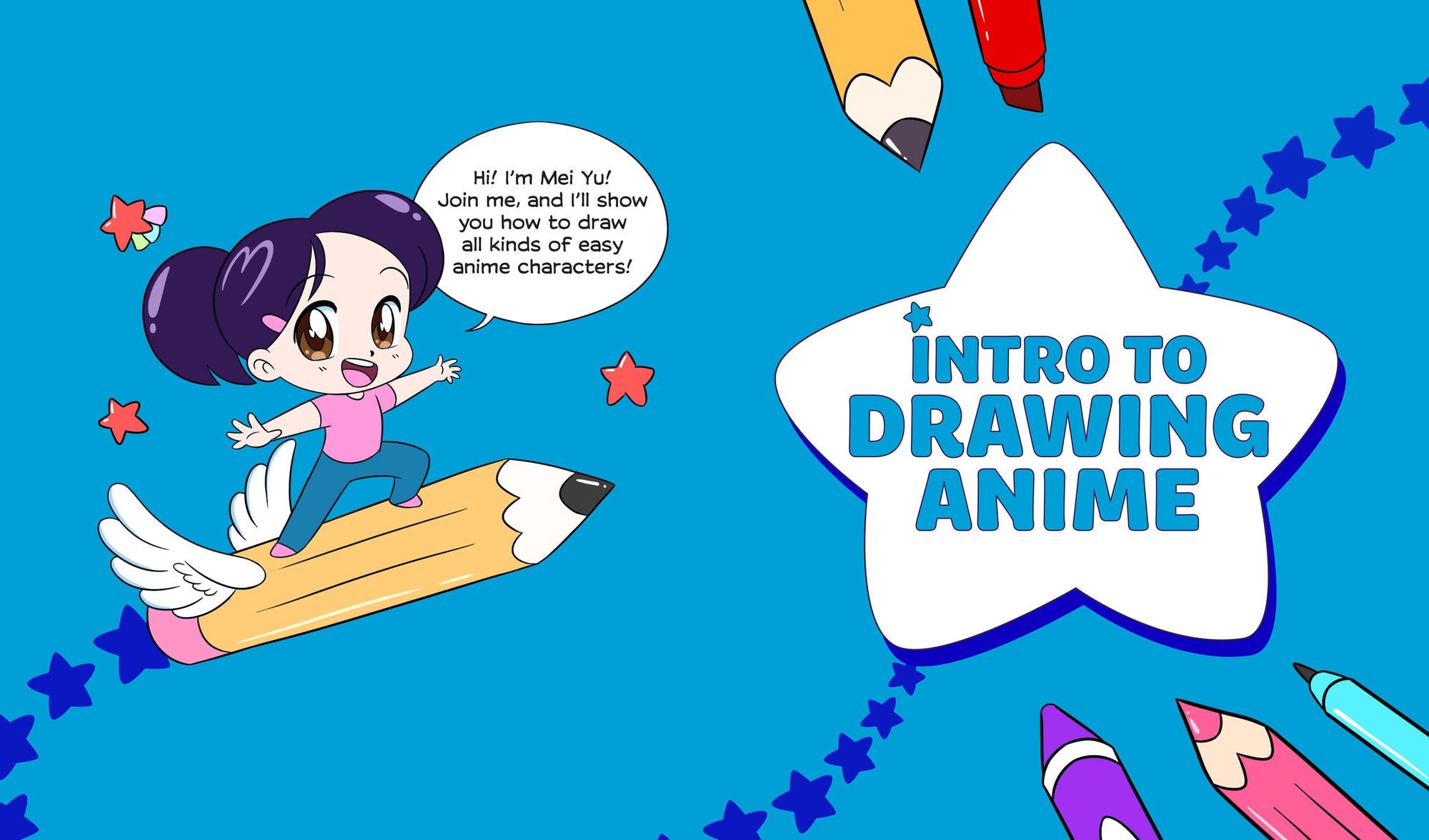 Draw with Mei: How to Draw Anime Characters: With Quick and Easy Templates