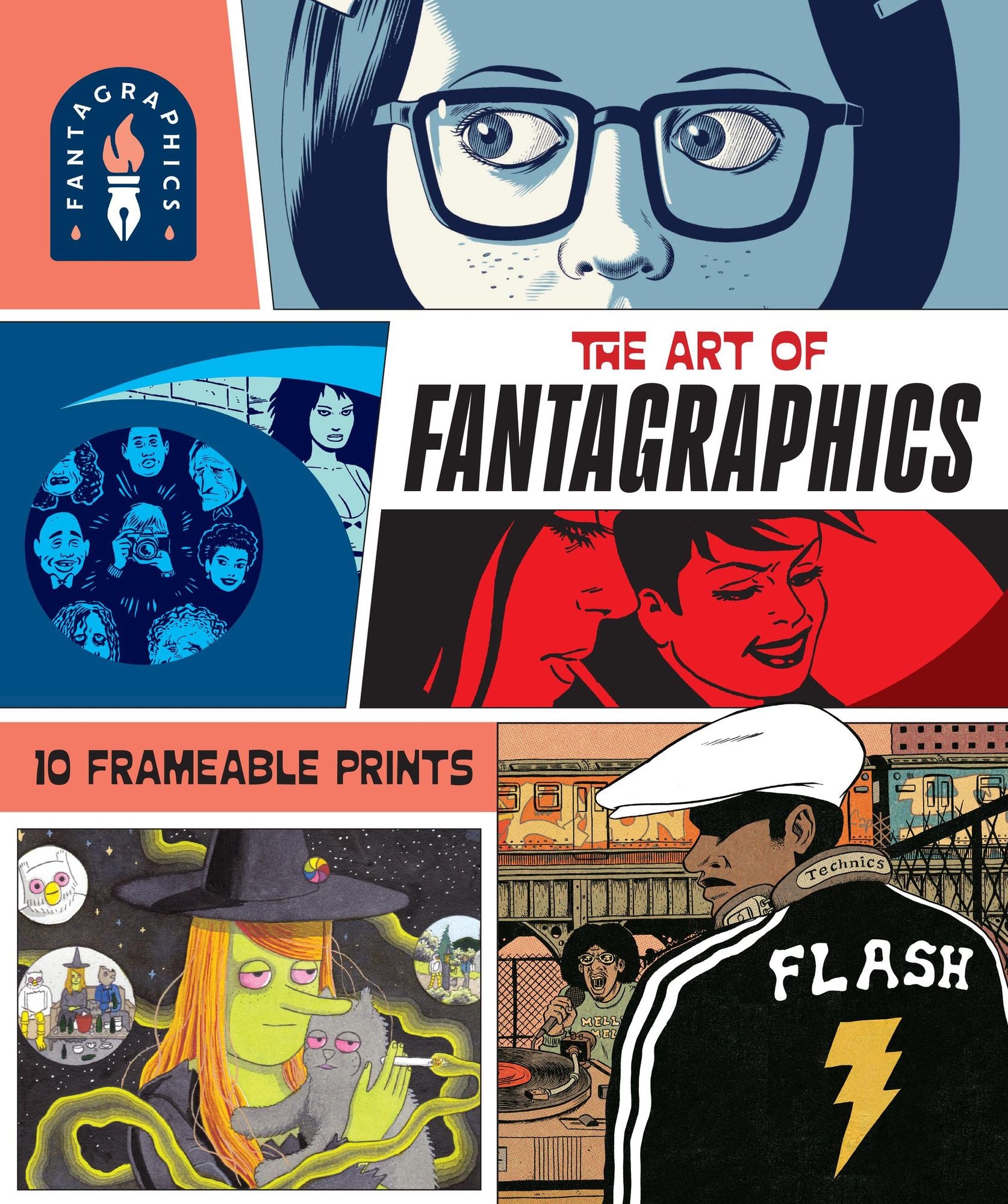 The Art of Fantagraphics Poster Book: 10 Frameable Prints