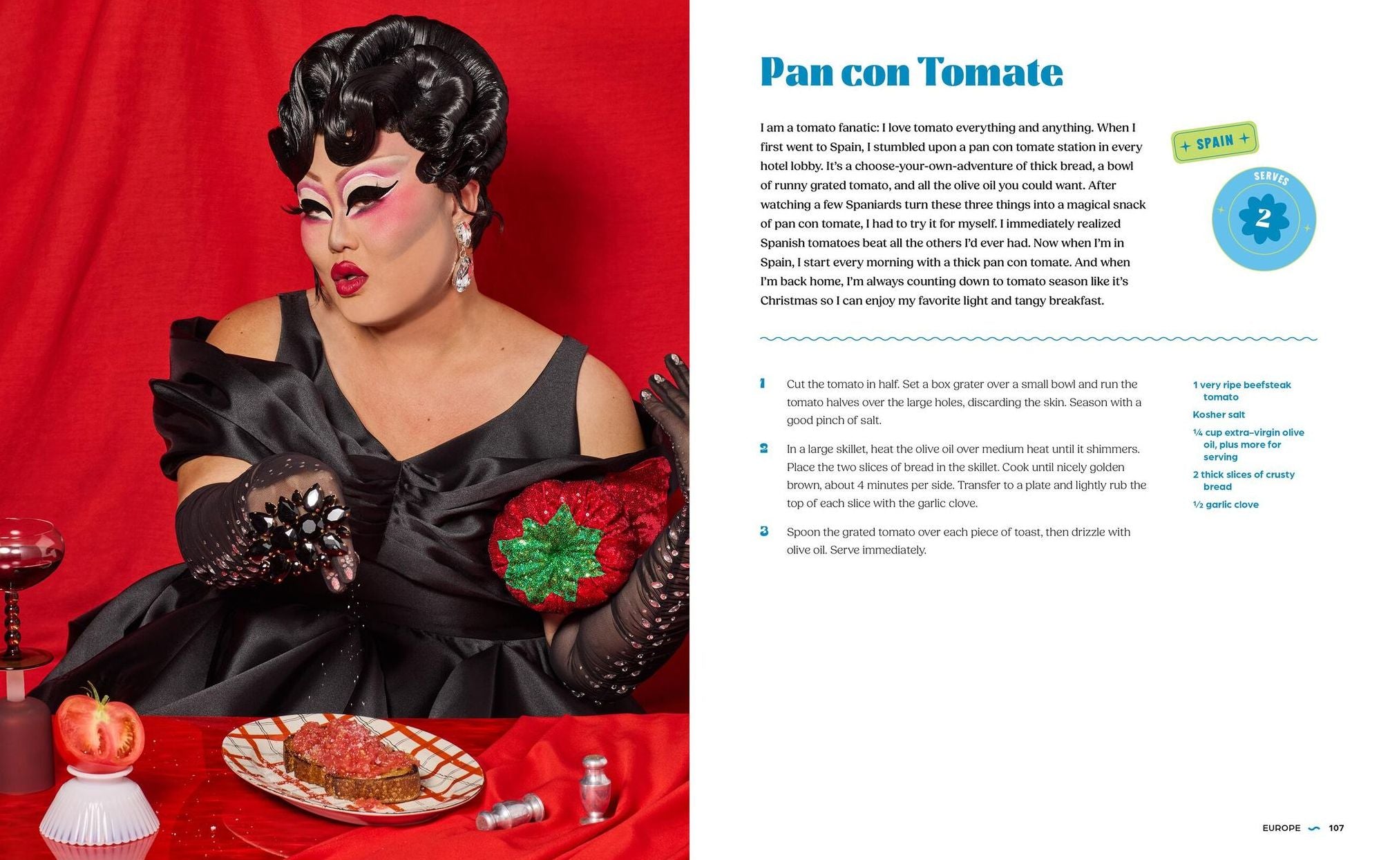 Kim Chi Eats the World: 75 Recipes Fit for a (Drag) Queen - A Cookbook (Signed Book)