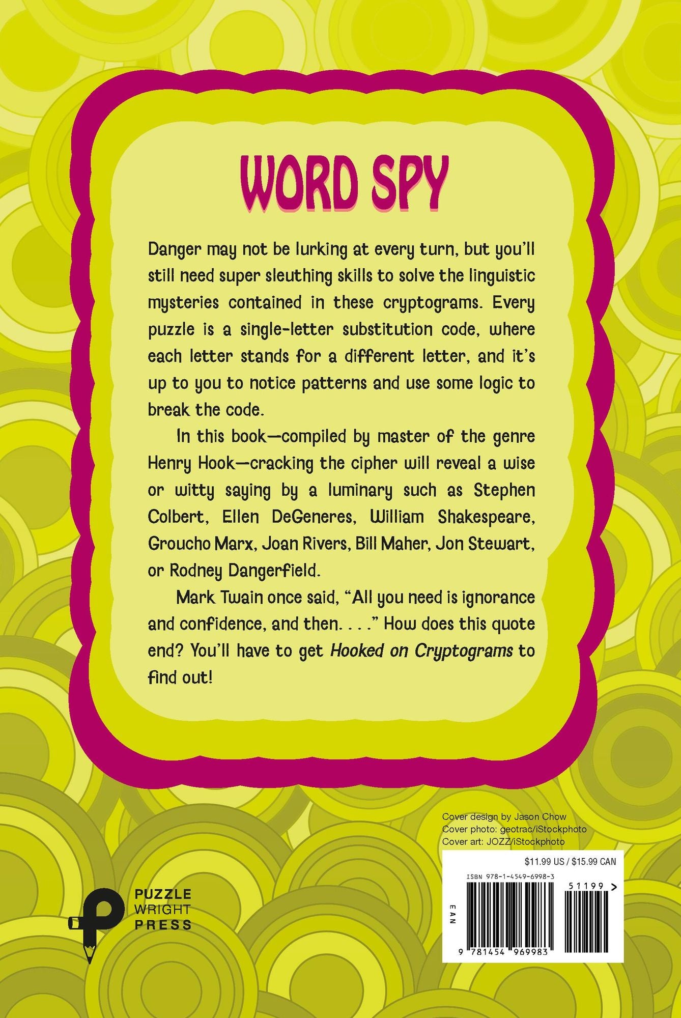 Hooked on Cryptograms