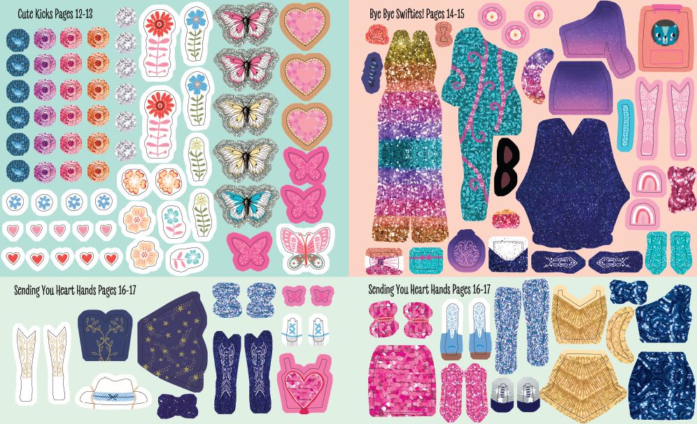 My Sticker Dress-Up®: Swifties