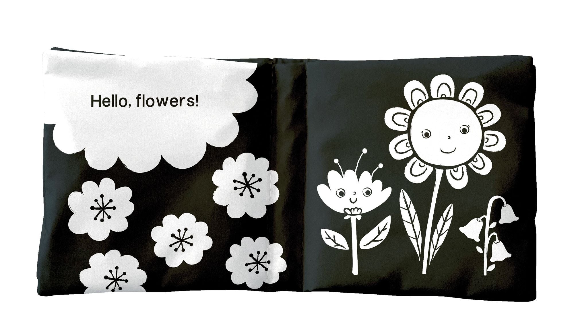 Baby's World: A High-Contrast Crinkle Fabric Stroller Book for Babies
