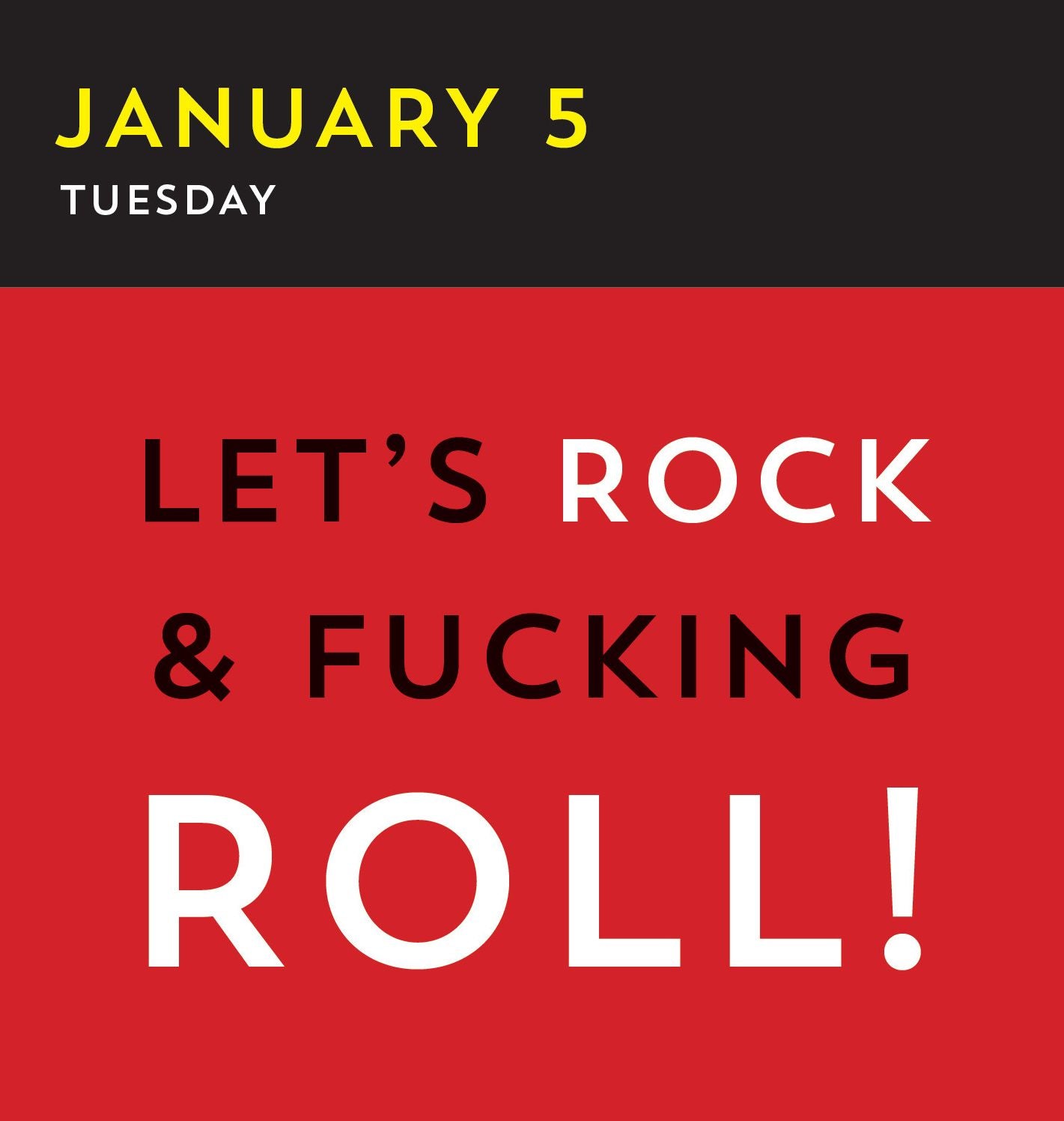 2027 F*cking Boxed Calendar