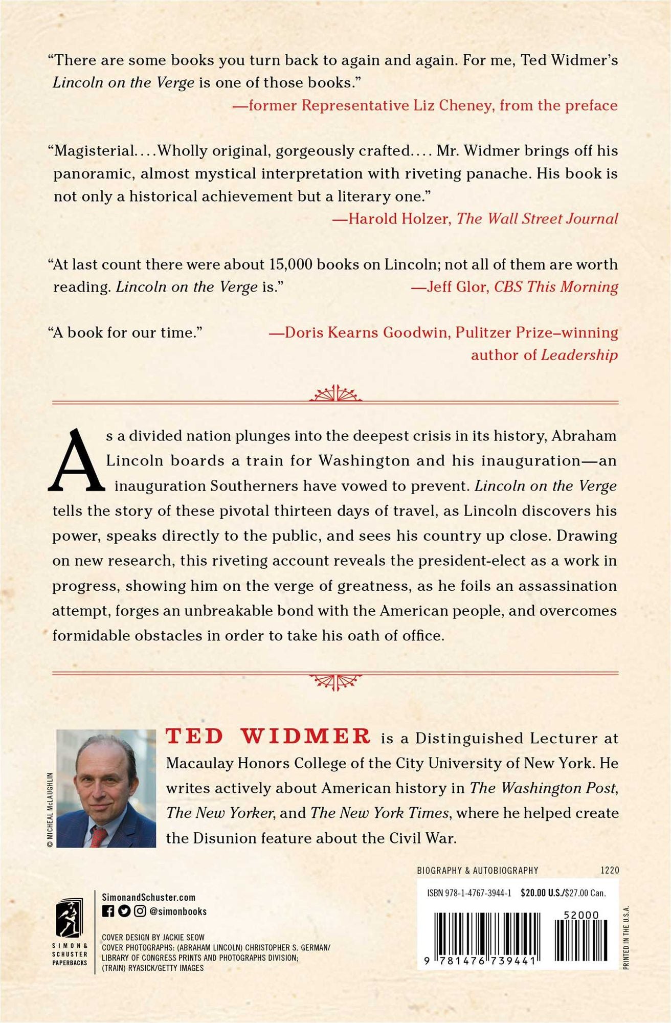 Lincoln on the Verge: Thirteen Days to Washington
