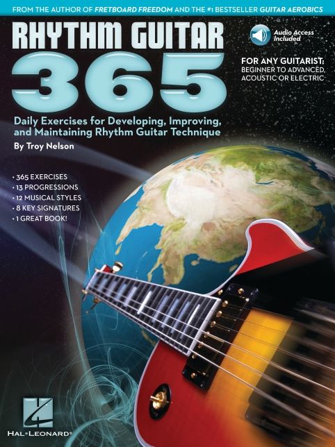 Rhythm Guitar 365 Book/Online Audio