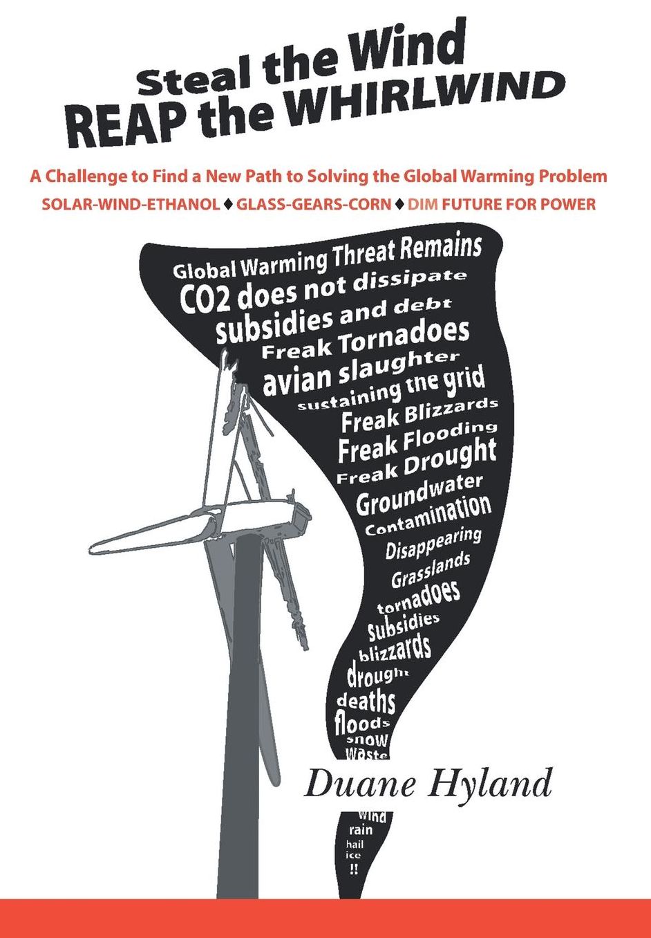 Steal the Wind Reap the Whirlwind: A Challenge to Find a New Path to Solving the Global Warming Problem