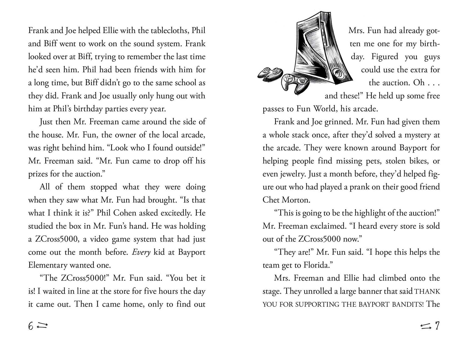 The Video Game Bandit (Hardy Boys Clue Book Series #1)