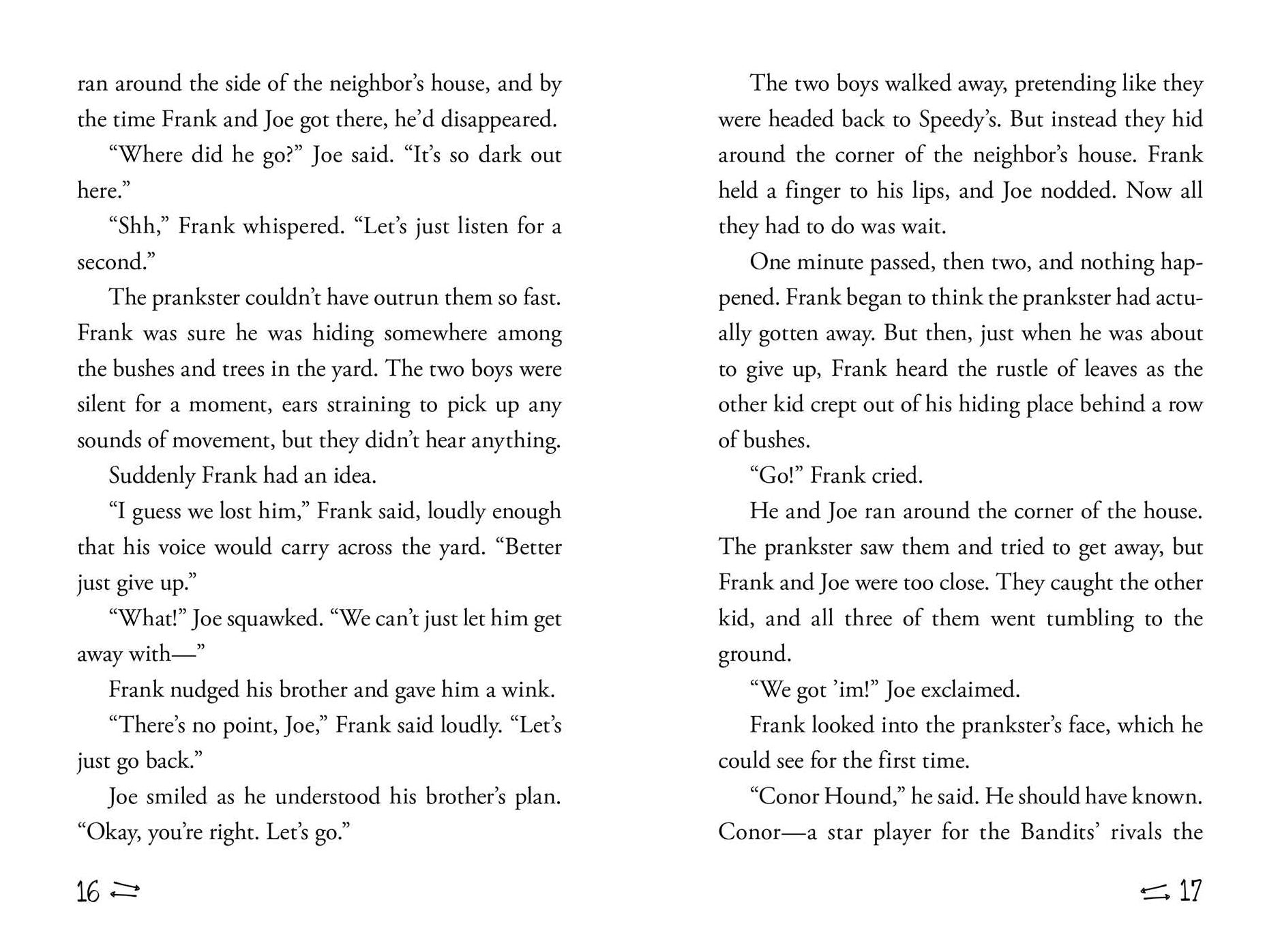The Missing Playbook (Hardy Boys Clue Book Series #2)