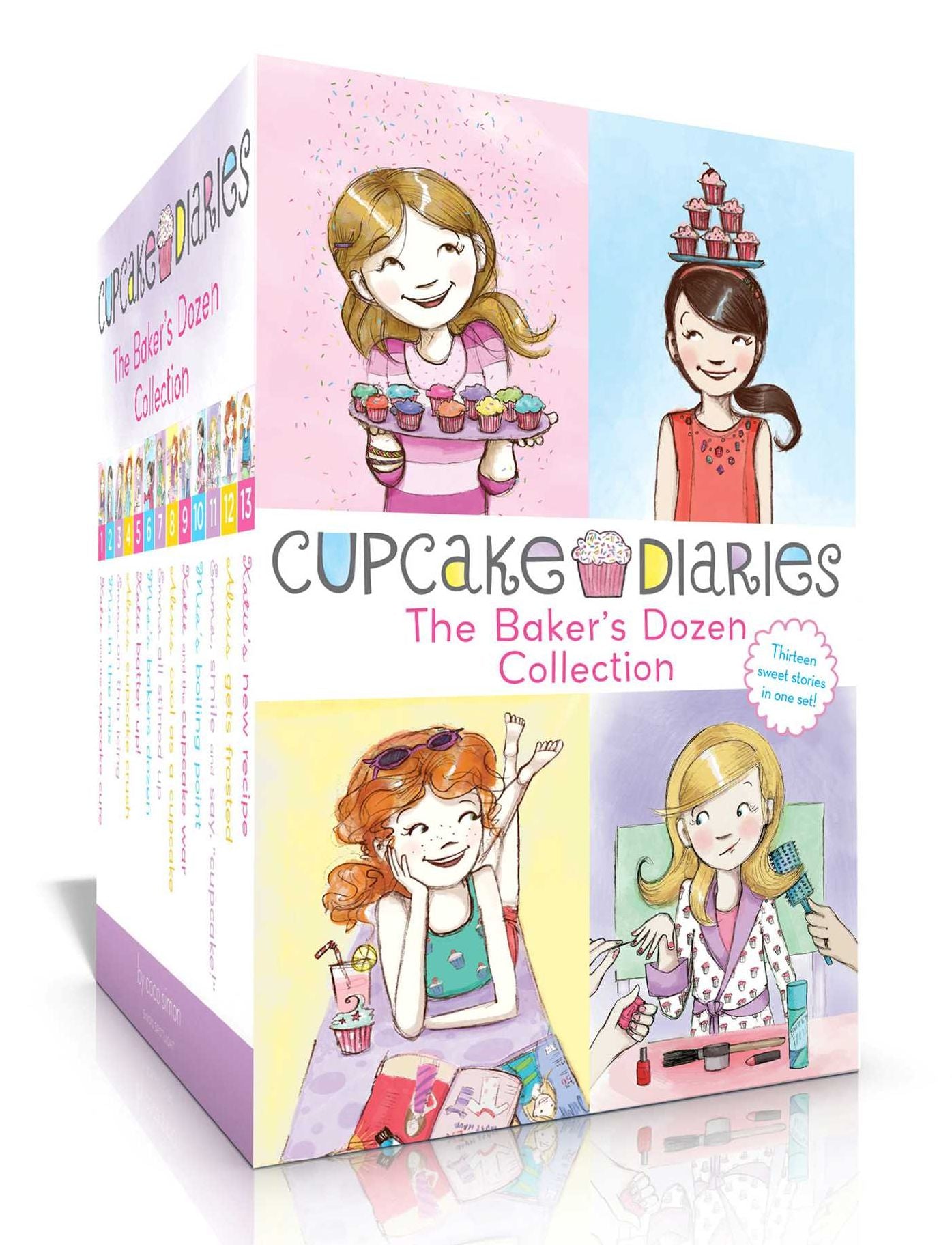 The Baker's Dozen Collection (Boxed Set): Katie and the Cupcake Cure; Mia in the Mix; Emma on Thin Icing; Alexis and the Perfect Recipe; Katie, Batter Up!; Mia's Baker's Dozen; Emma All Stirred Up!; Alexis Cool as a Cupcake; Katie and the Cupcake War; Mia