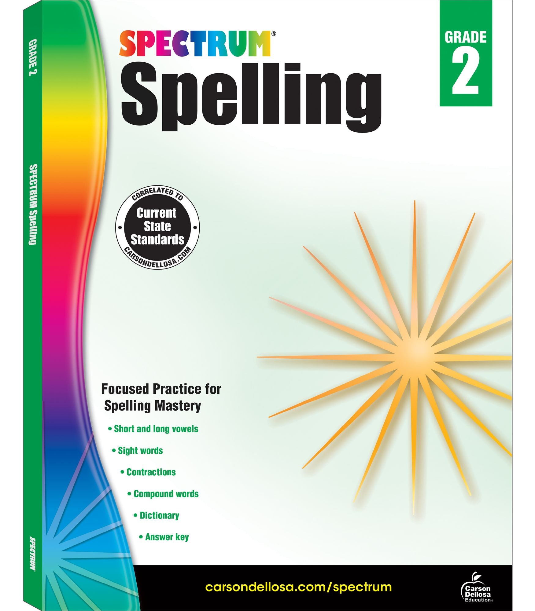 Spectrum Spelling, Grade 2