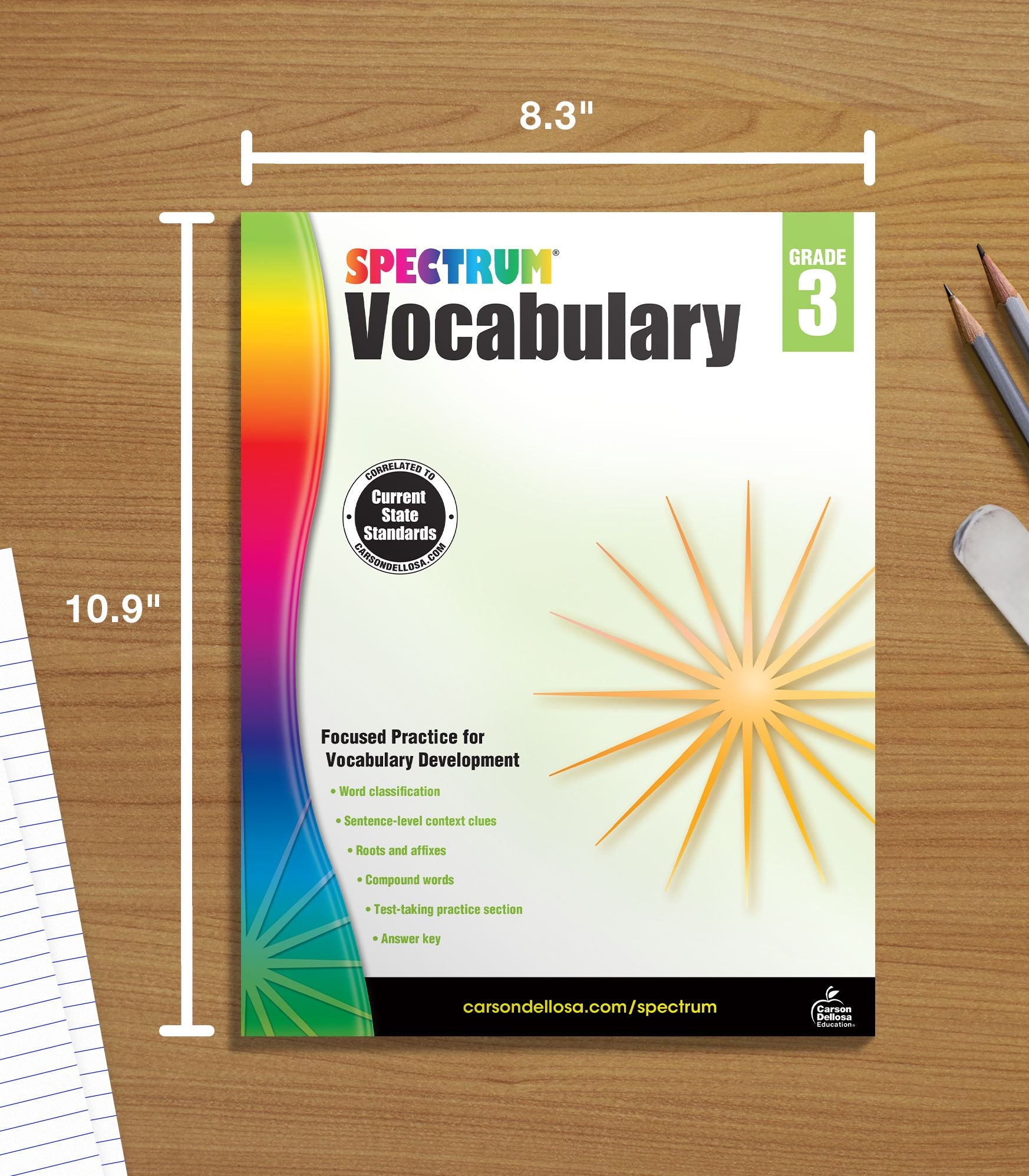 Spectrum Vocabulary, Grade 3