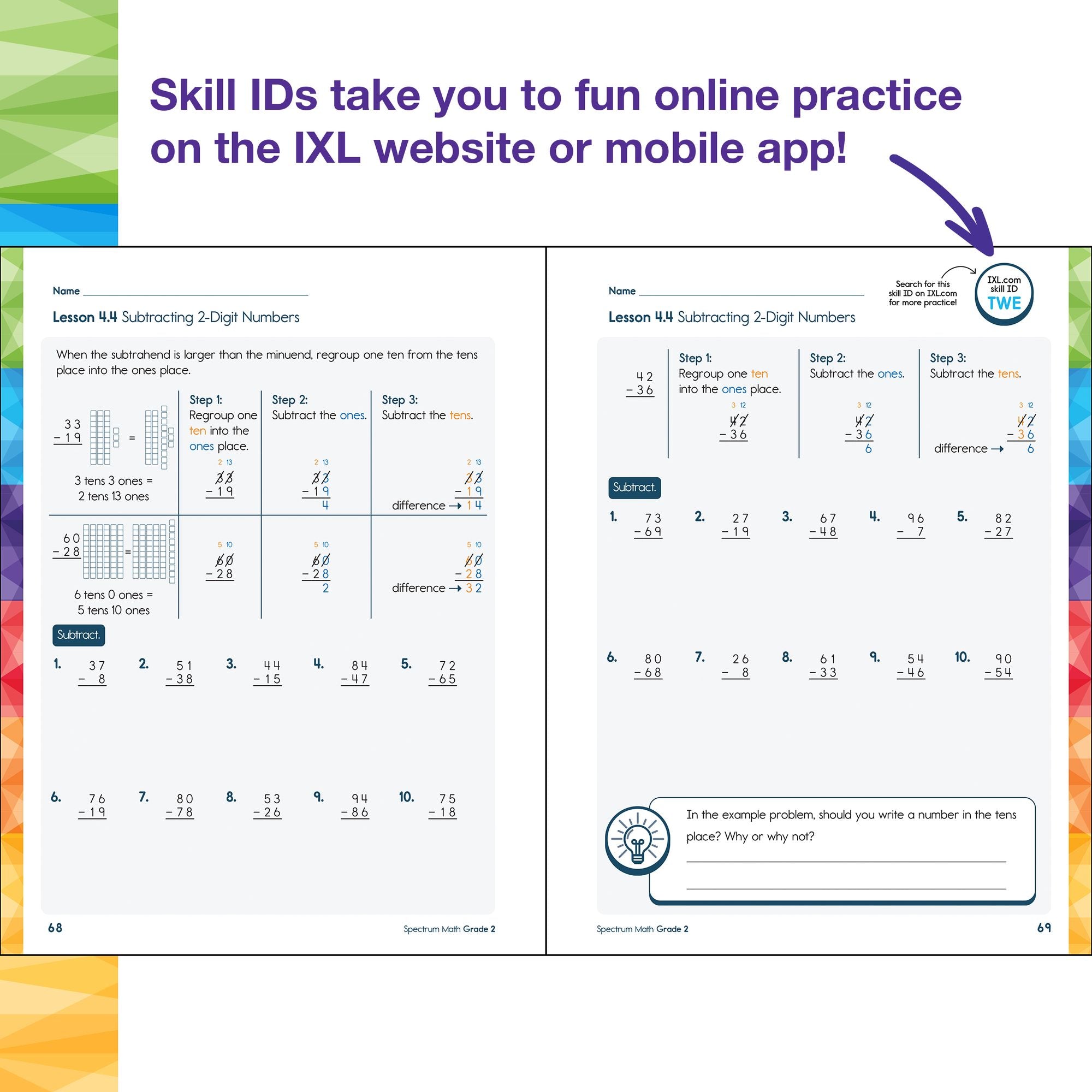 Spectrum Math Workbook, Grade 2